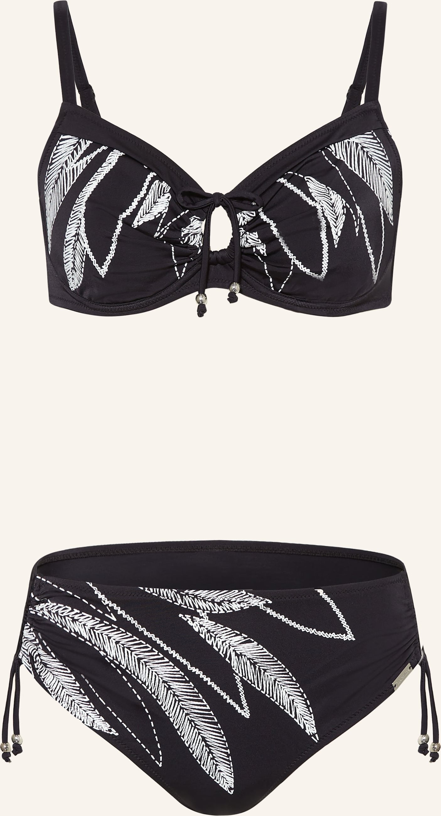 Charmline Bügel-Bikini Genuine Touch schwarz