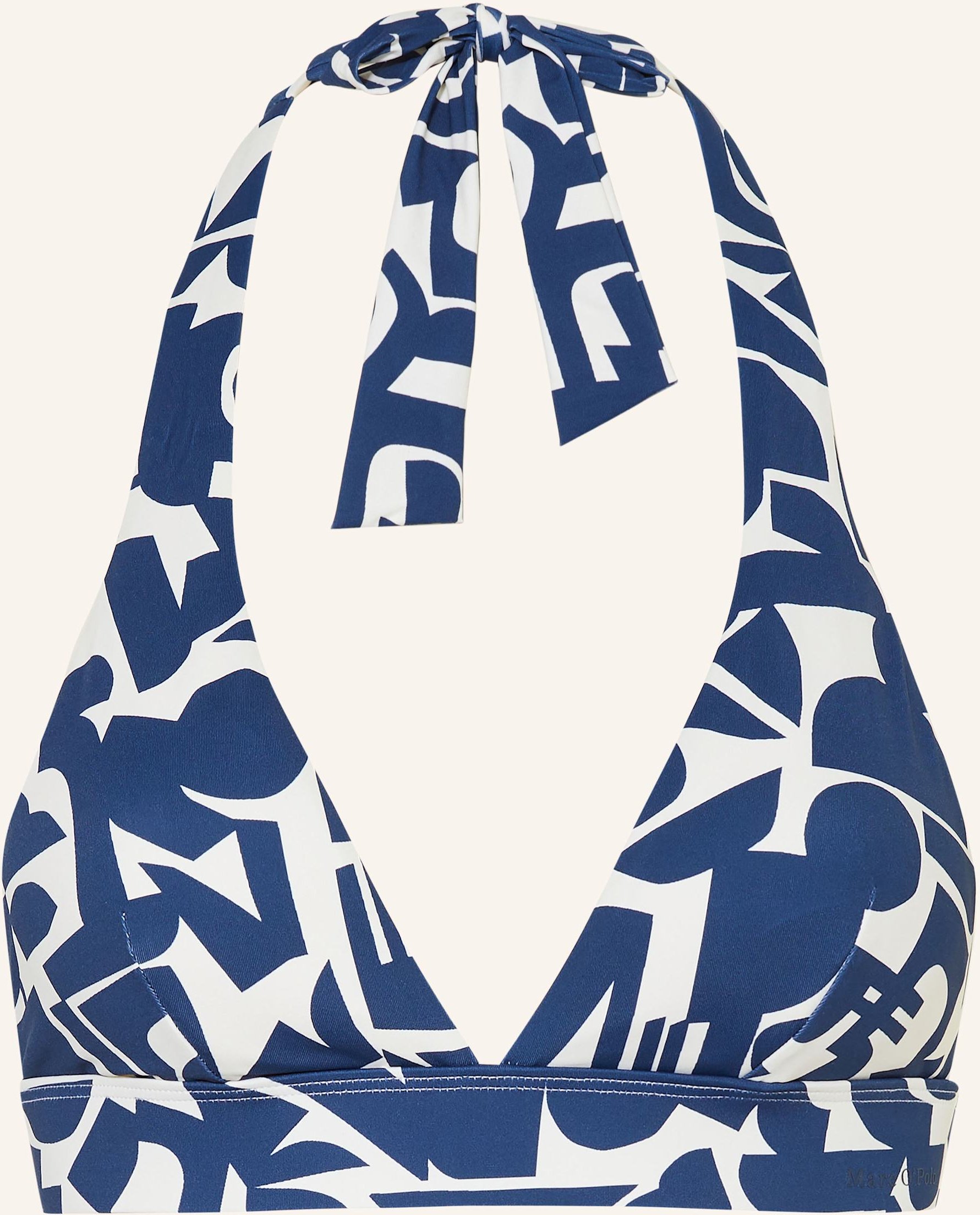 Marc O'polo Neckholder-Bikini-Top blau