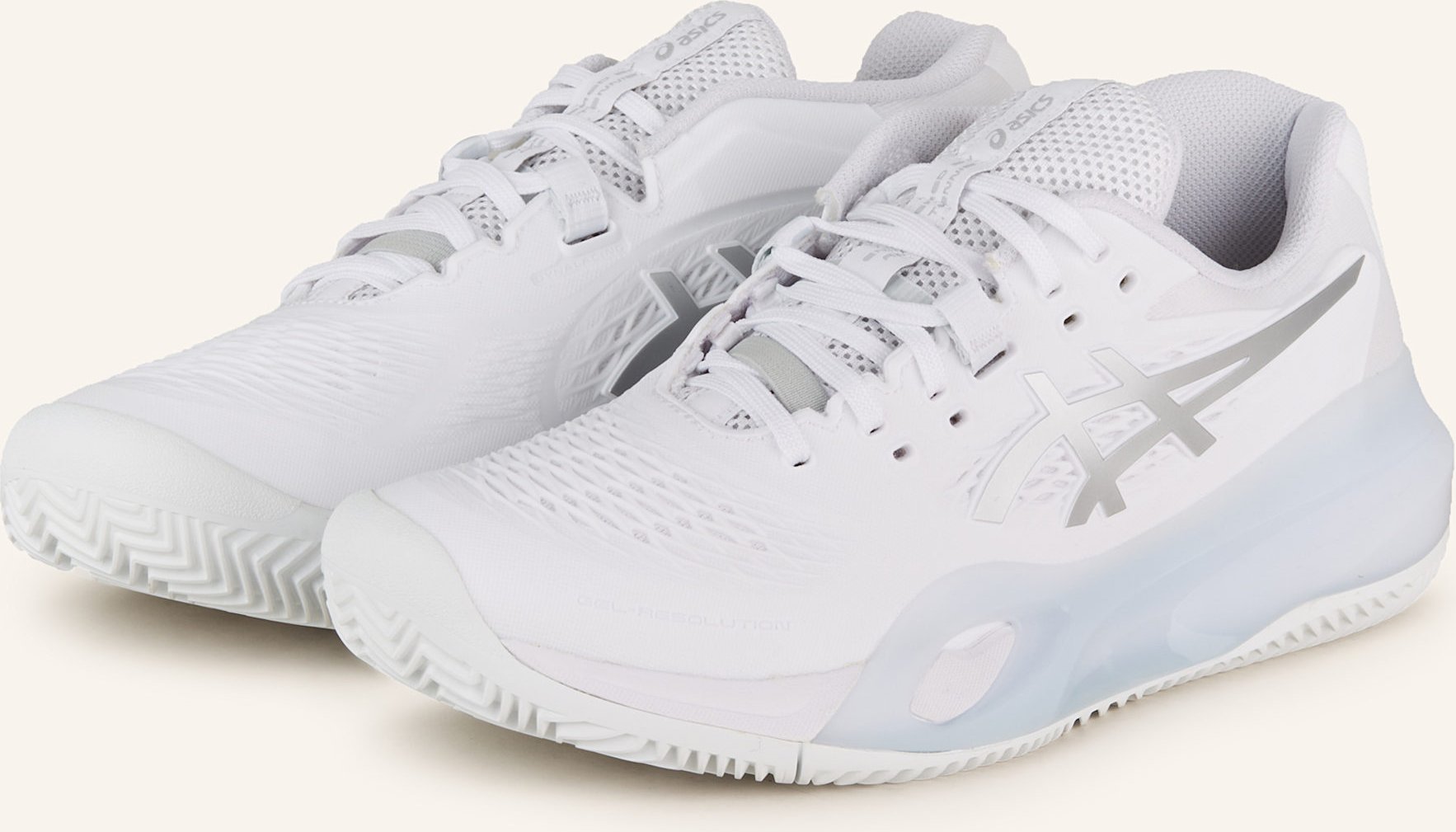 Asics Tennisschuhe Gel-Resolution X Clay weiss