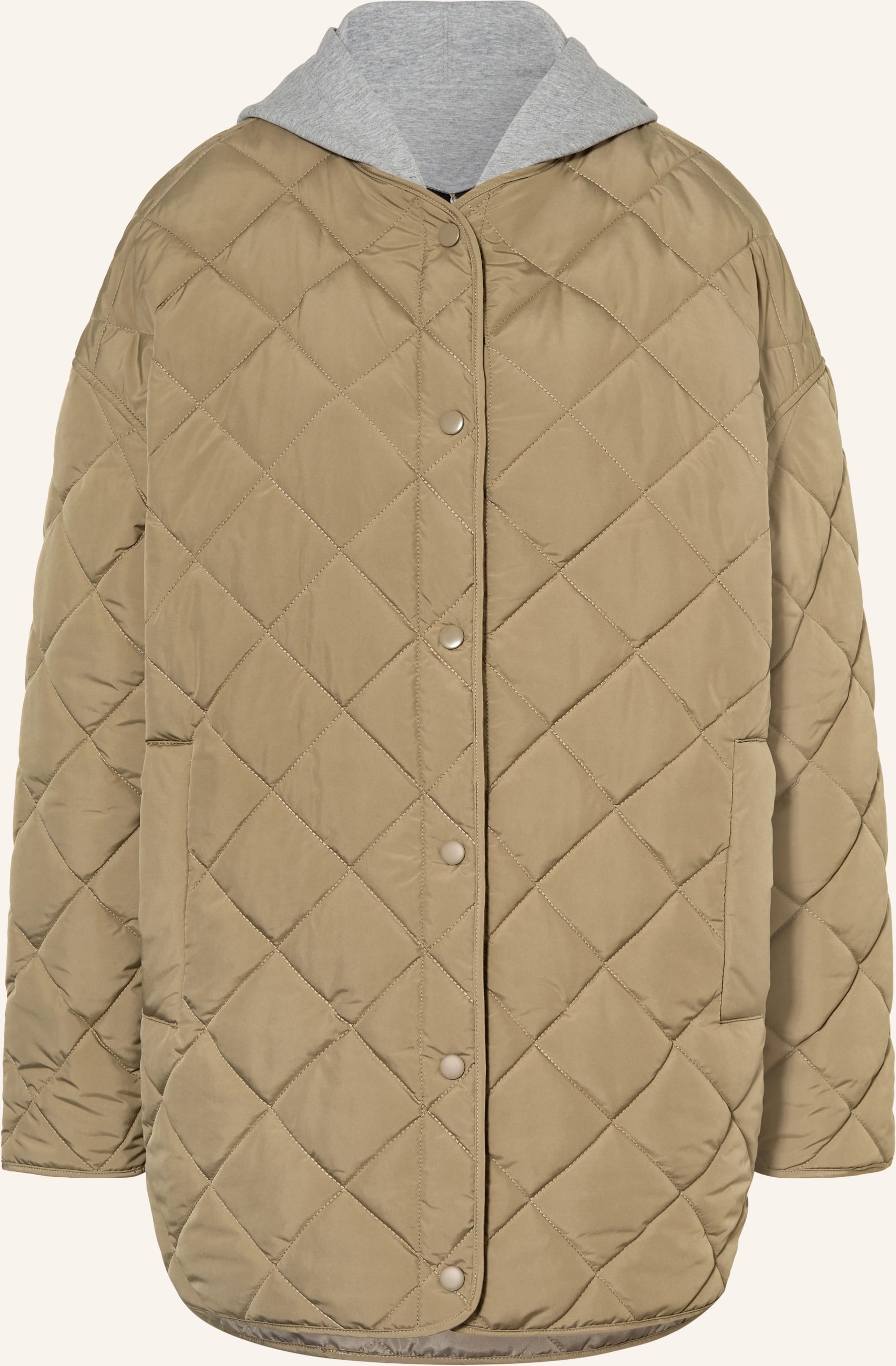 Withblack Steppjacke Milana Mit Herausnehmbarer Blende gruen