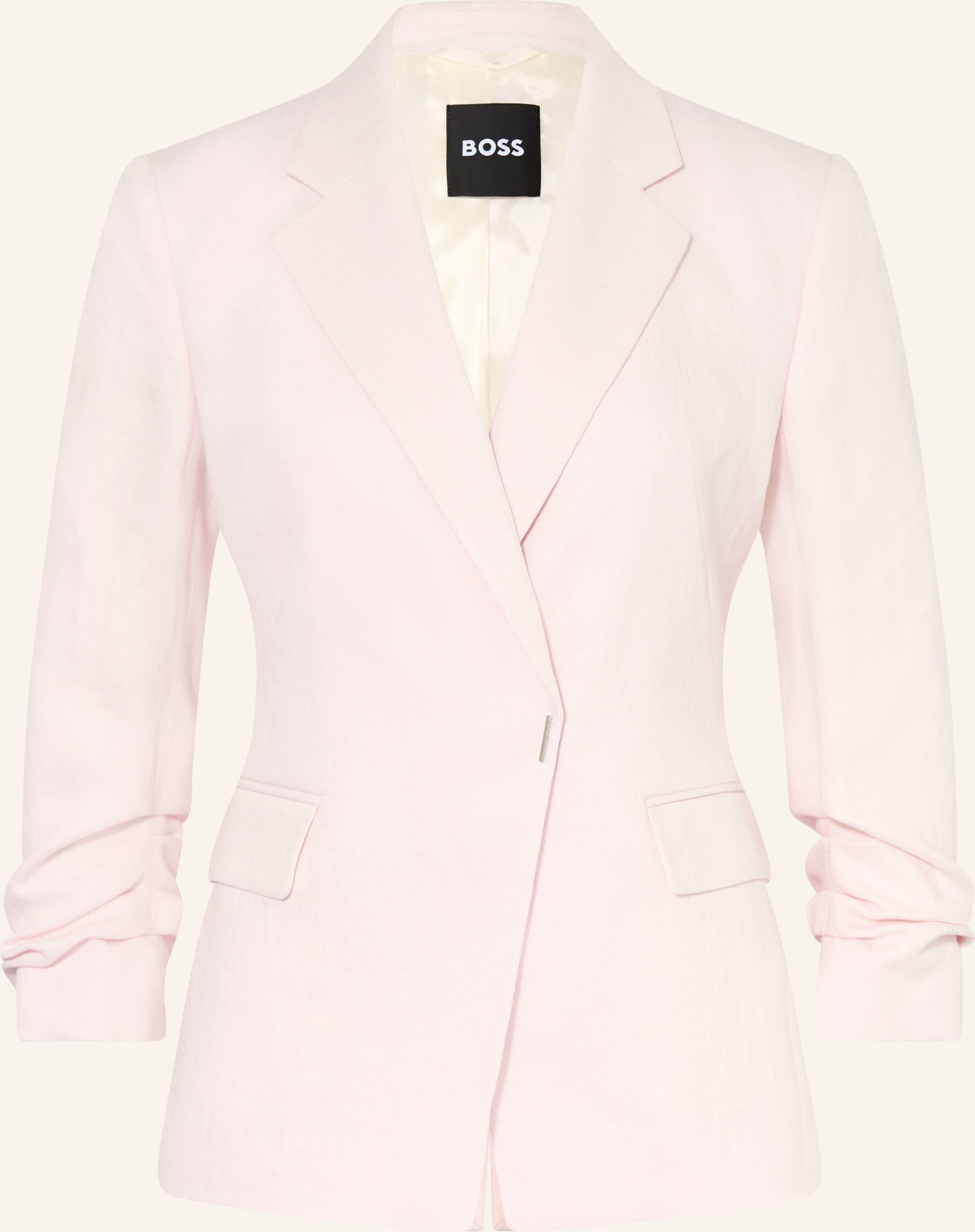 Boss Blazer Jia Mit Leinen Und 3/4-Arm rosa