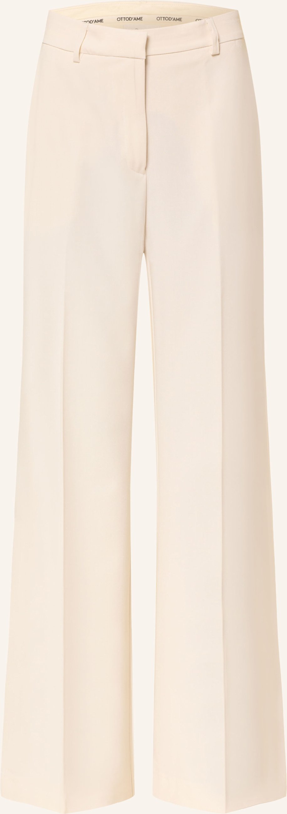 Thumbnail - Ottod'ame Marlenehose Dora beige
