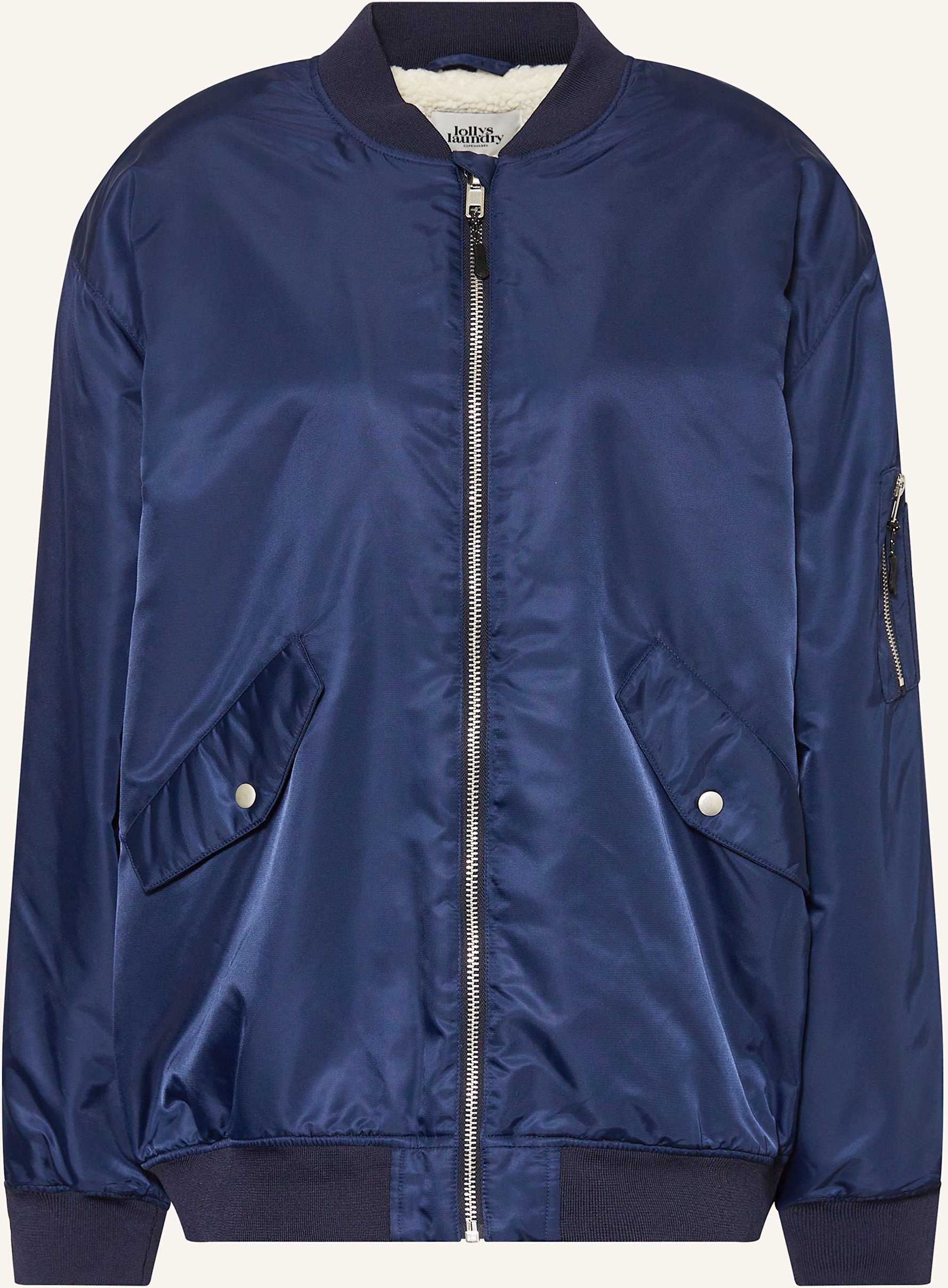 Thumbnail - Lollys Laundry Oversized-Blouson Lilall blau