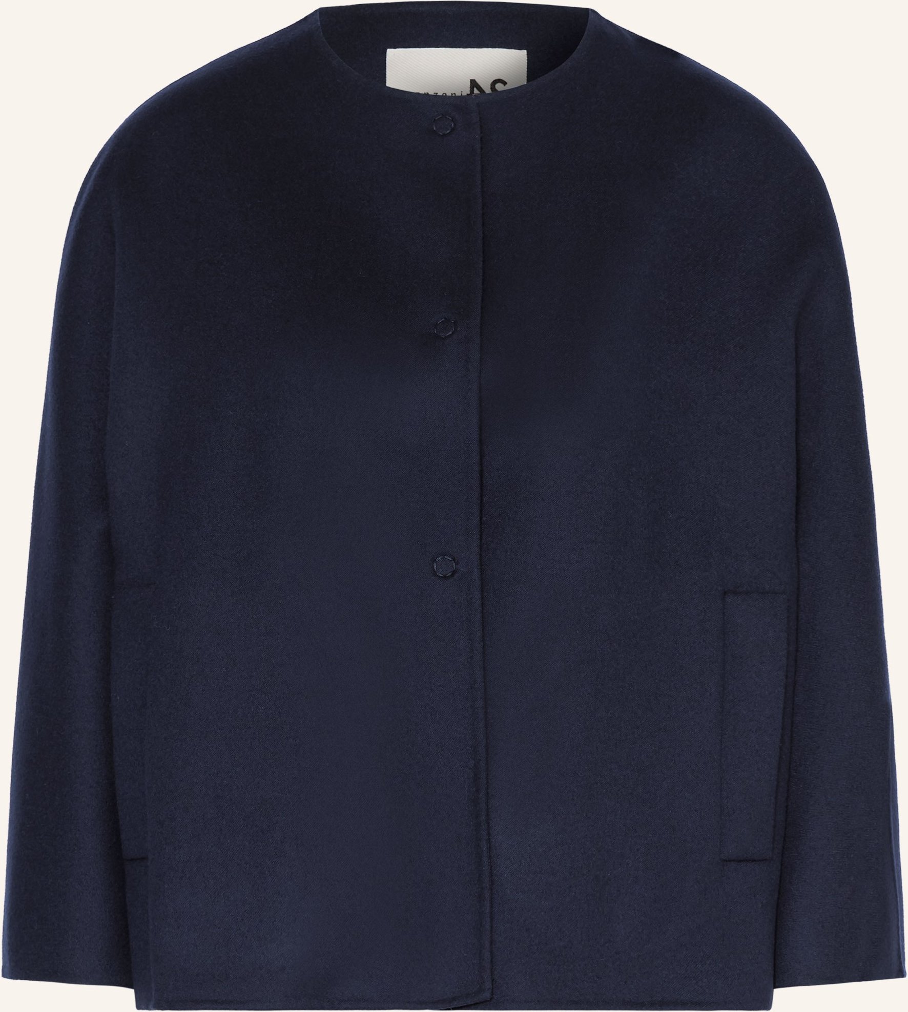 Manzoni 24 Kastenjacke blau