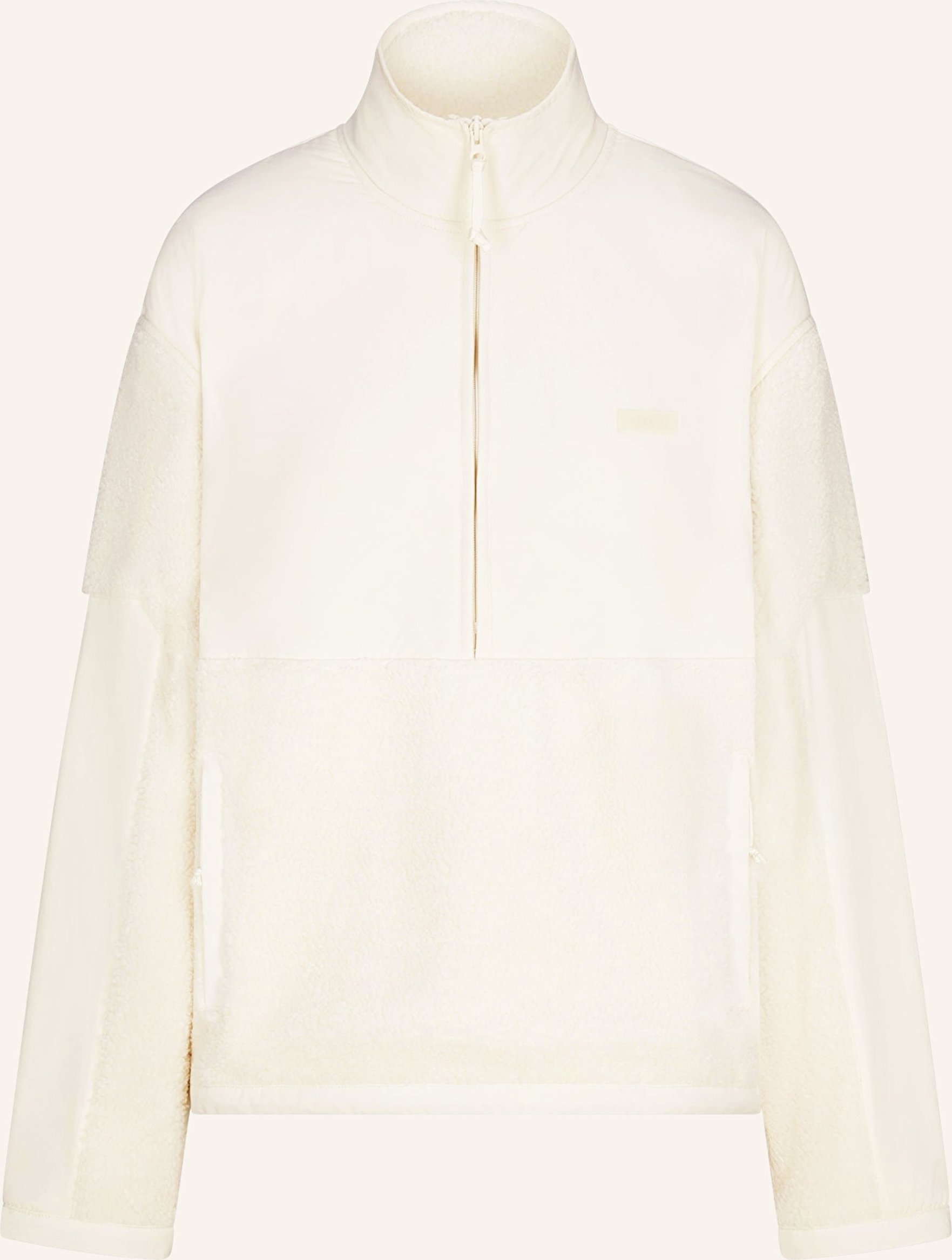 Skims Lounge-Fleecejacke Teddy weiss