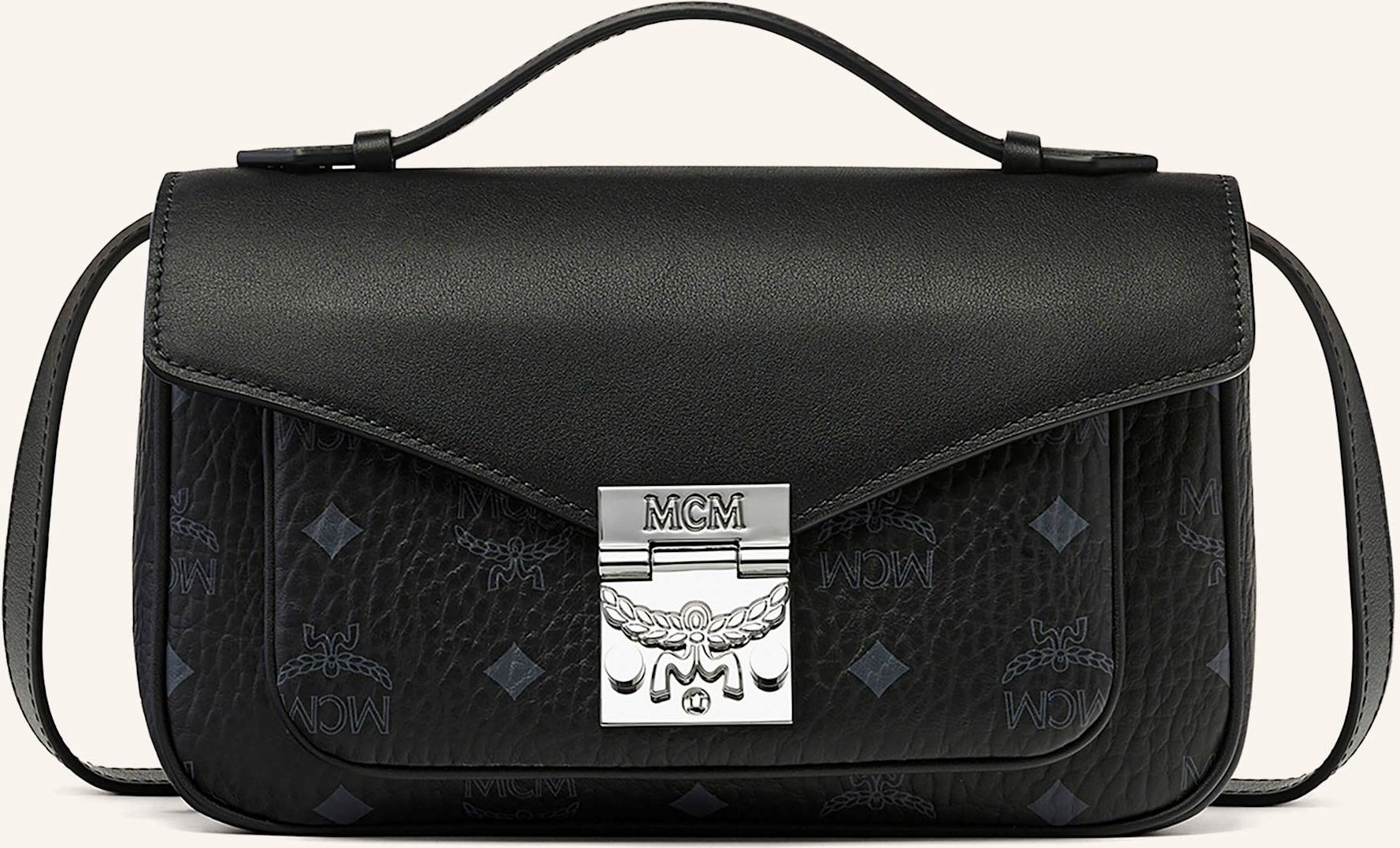 Mcm Umhängetasche Tracy Vi Medium schwarz