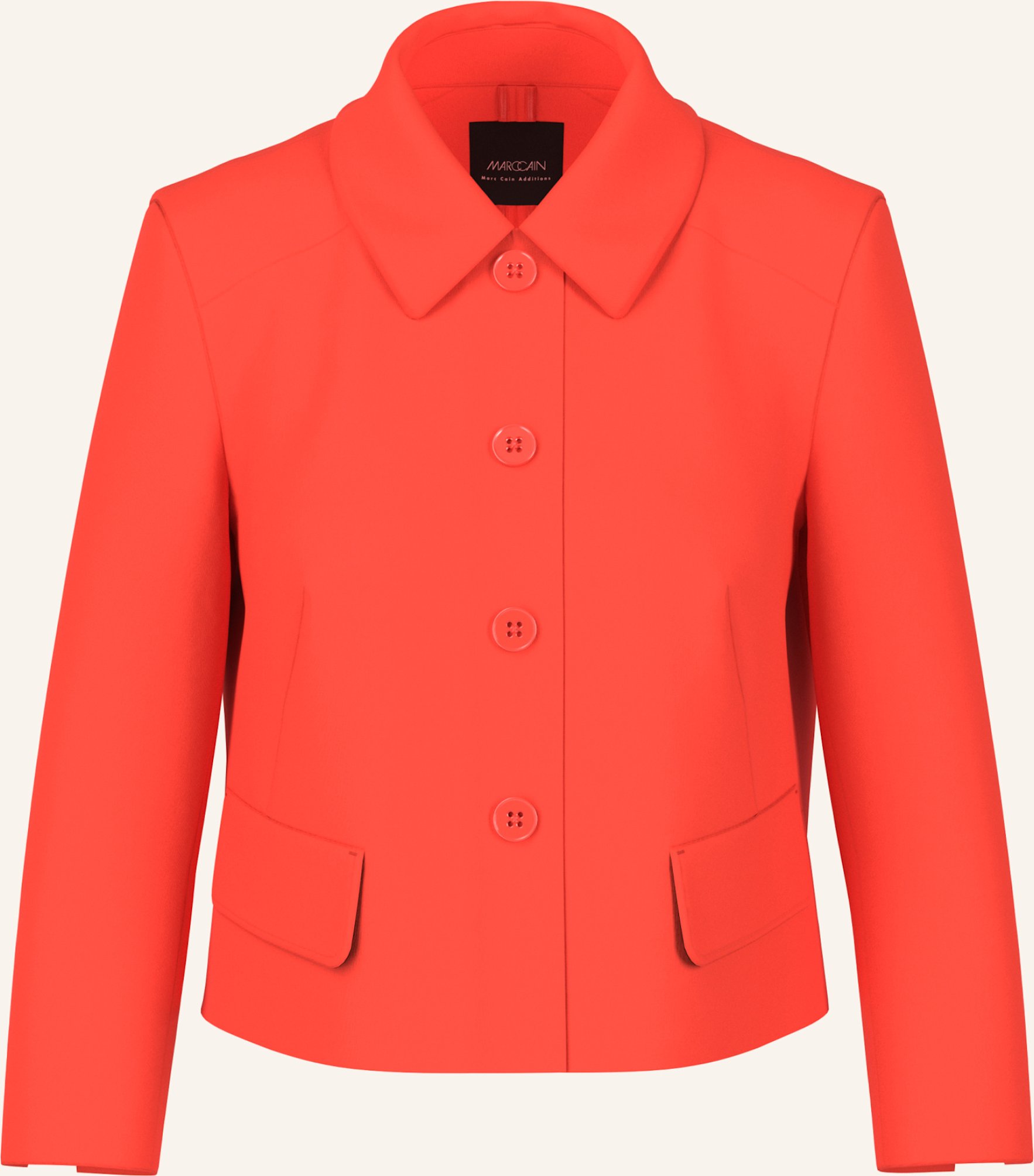 Marc Cain Kastenjacke Aus Jersey rot