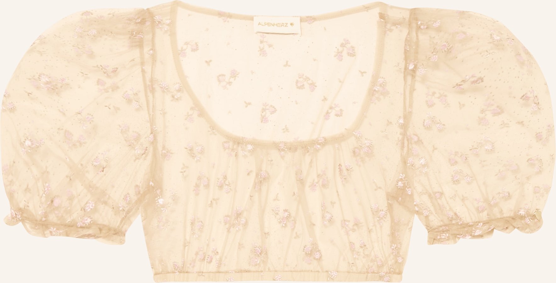 Alpenherz Dirndlbluse Kim rosa