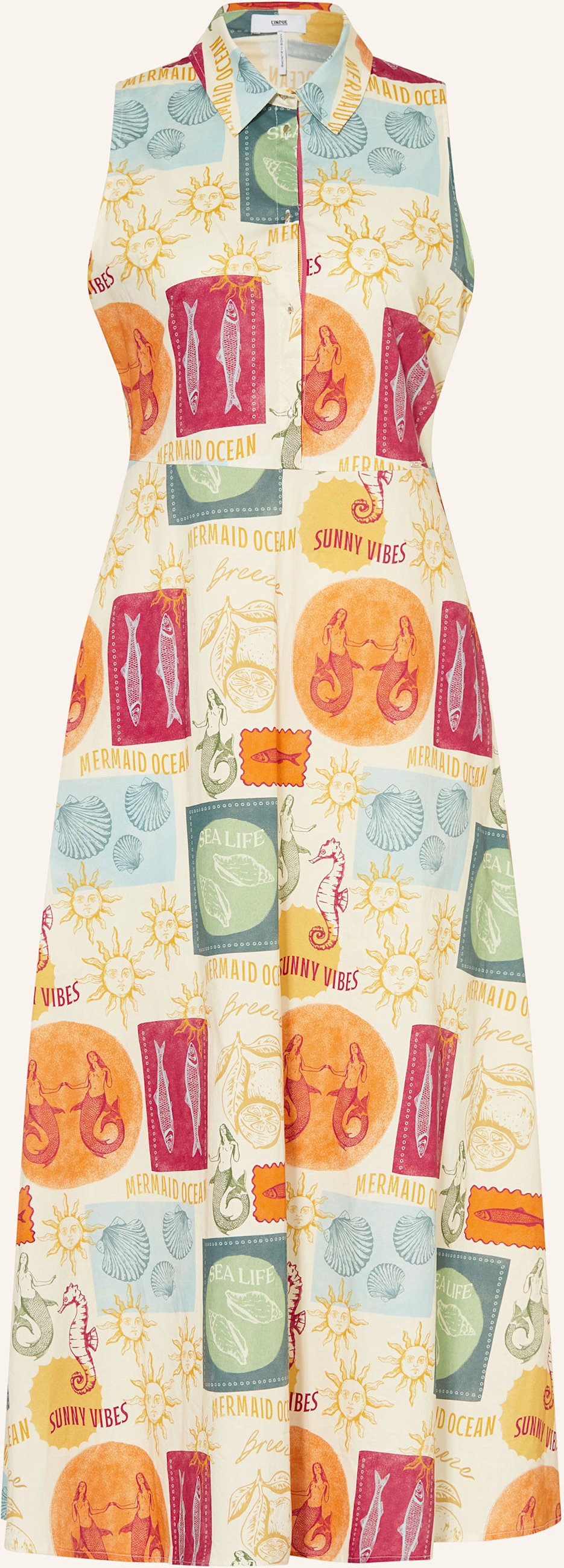 Cinque Hemdblusenkleid Cielba gelb