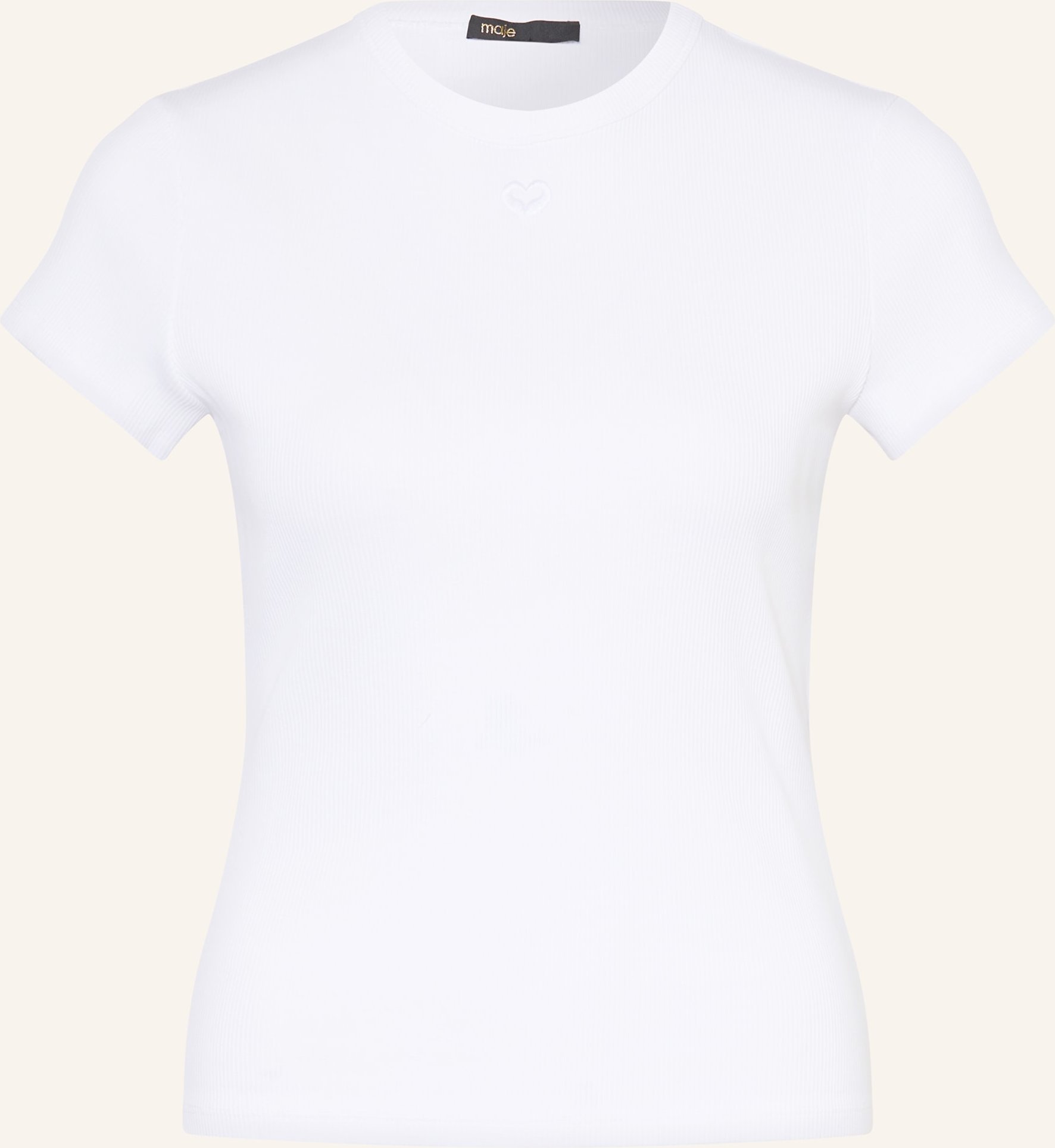 Maje T-Shirt weiss
