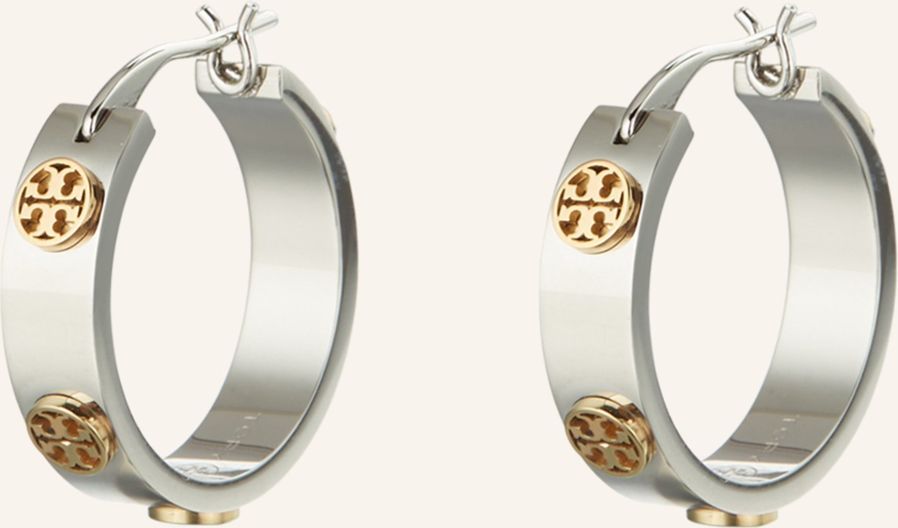 Tory Burch Ohrringe Miller Stud silber