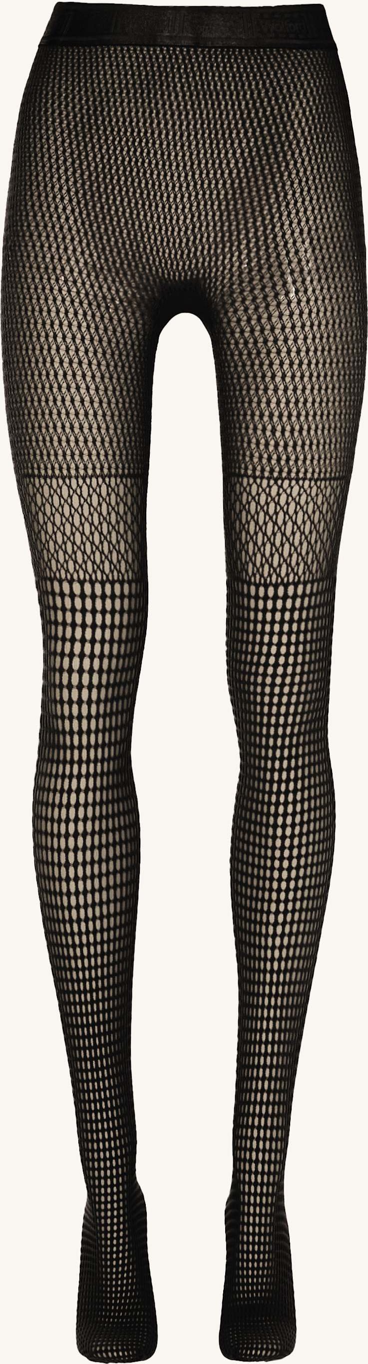 Wolford Strumpfhose Mosaic Net Tights schwarz
