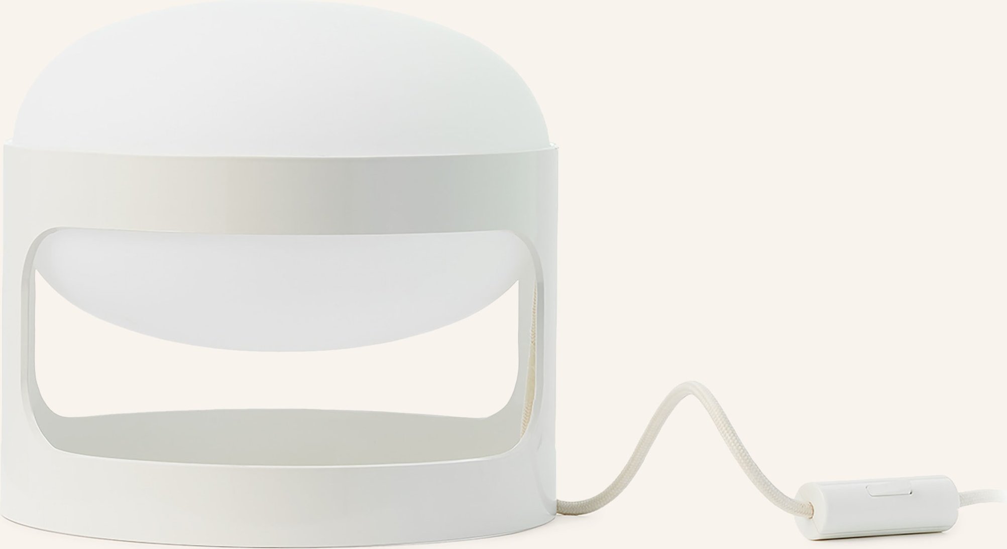 Kartell Tischleuchte kd28 weiss