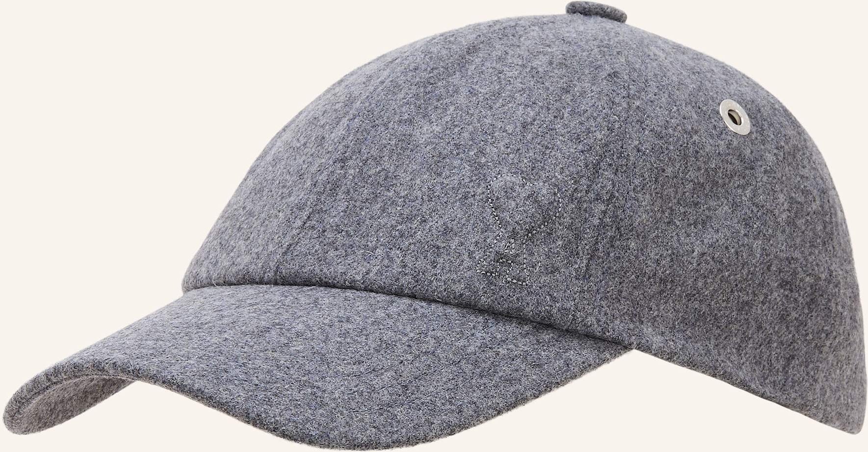 Ami Paris Cap Ami De Coeur grau