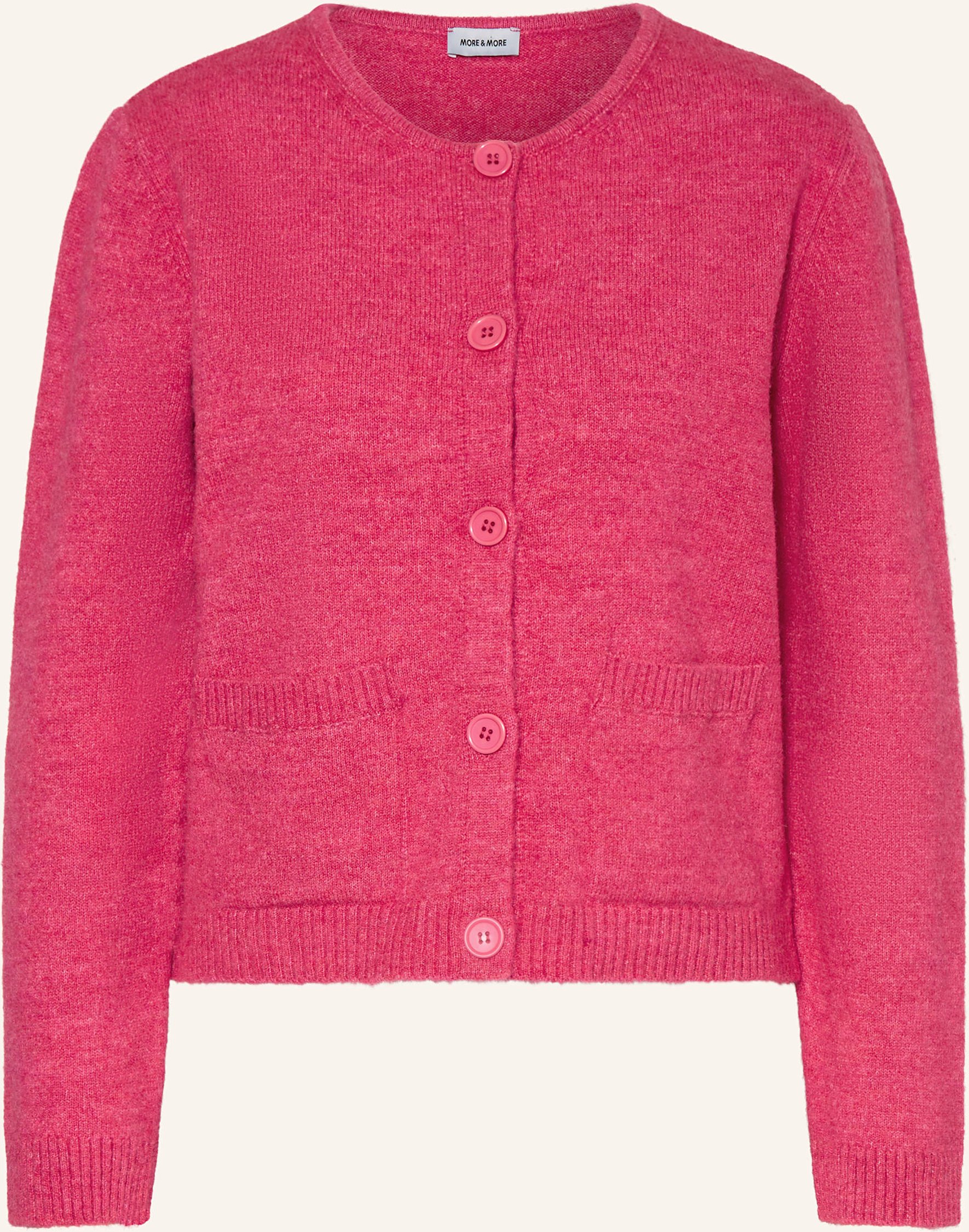 More & More Strickjacke pink