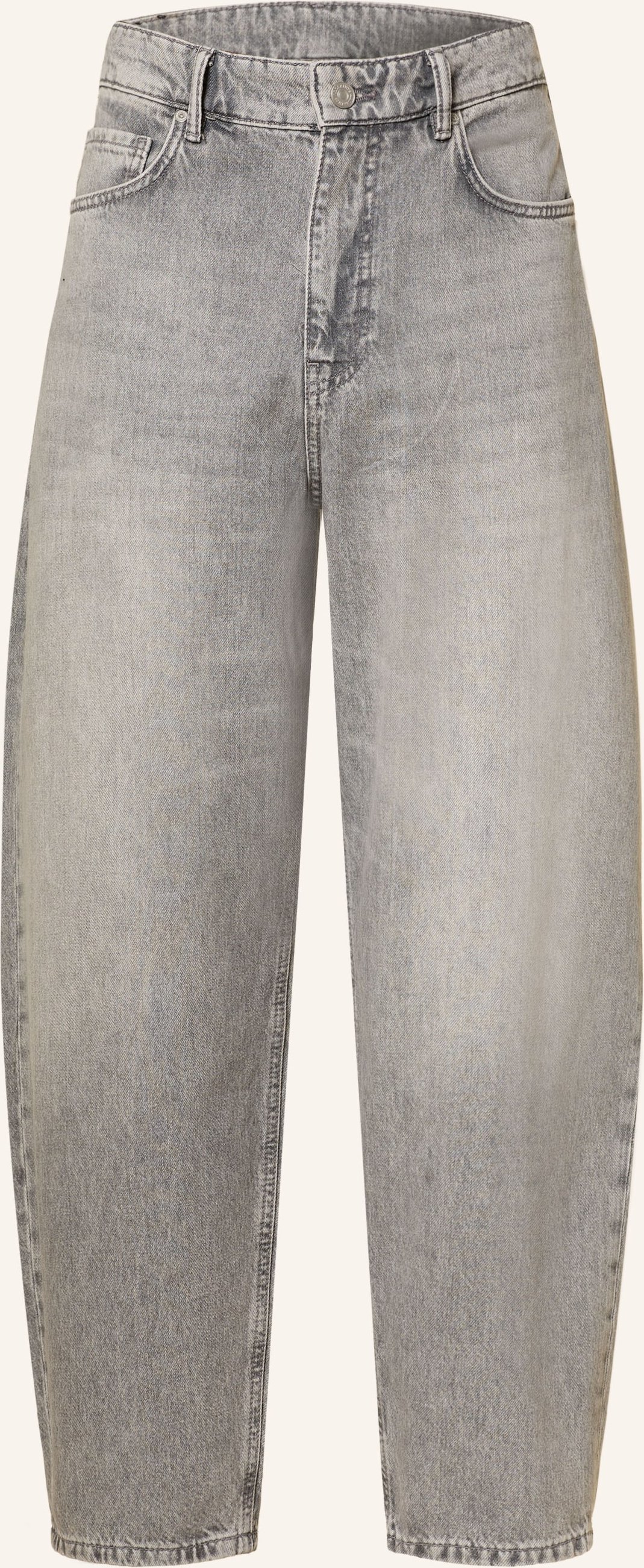 Allsaints Jeans Barrel Fit grau