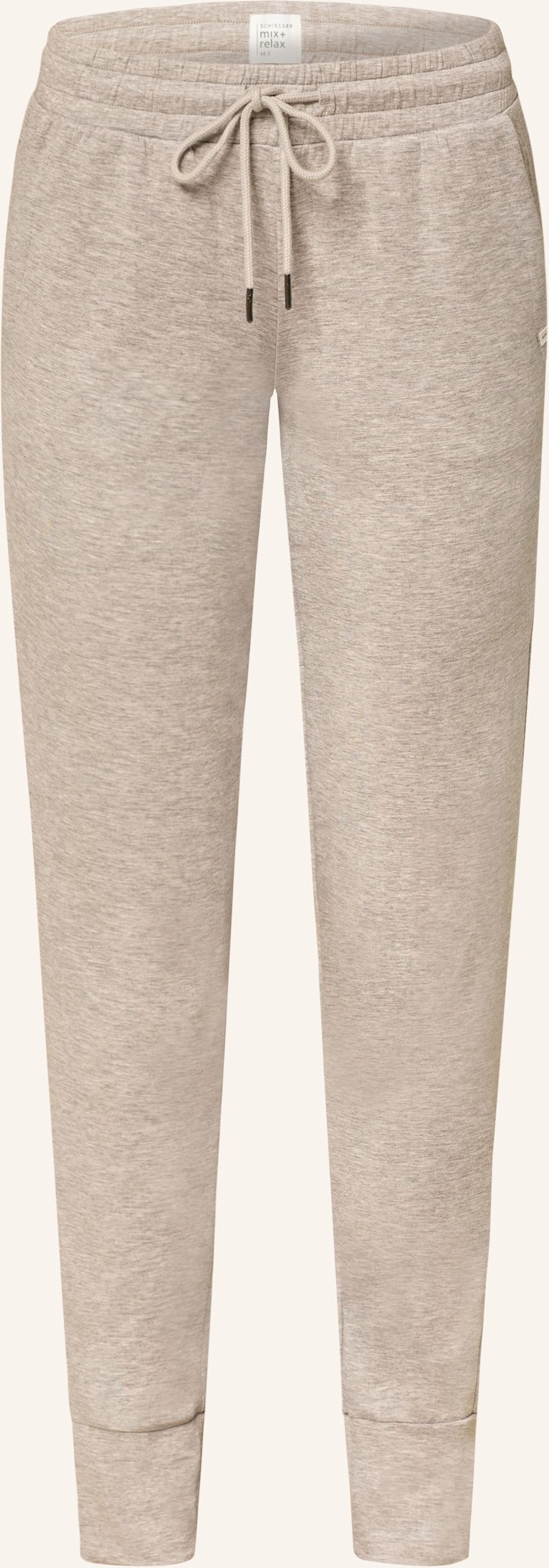Schiesser Lounge-Hose Mix+Relax grau