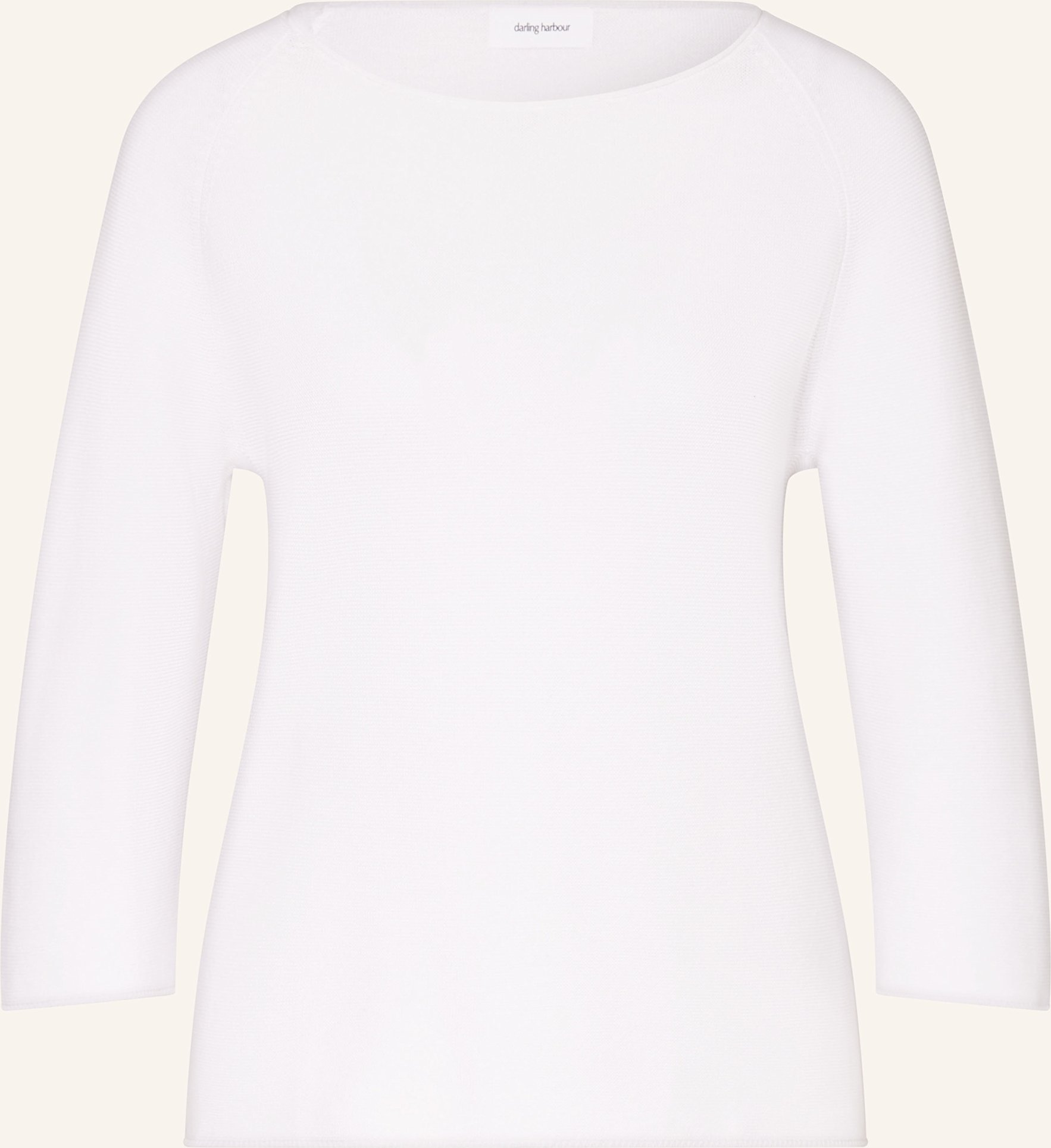 Darling Harbour Pullover Mit 3/4-Arm weiss
