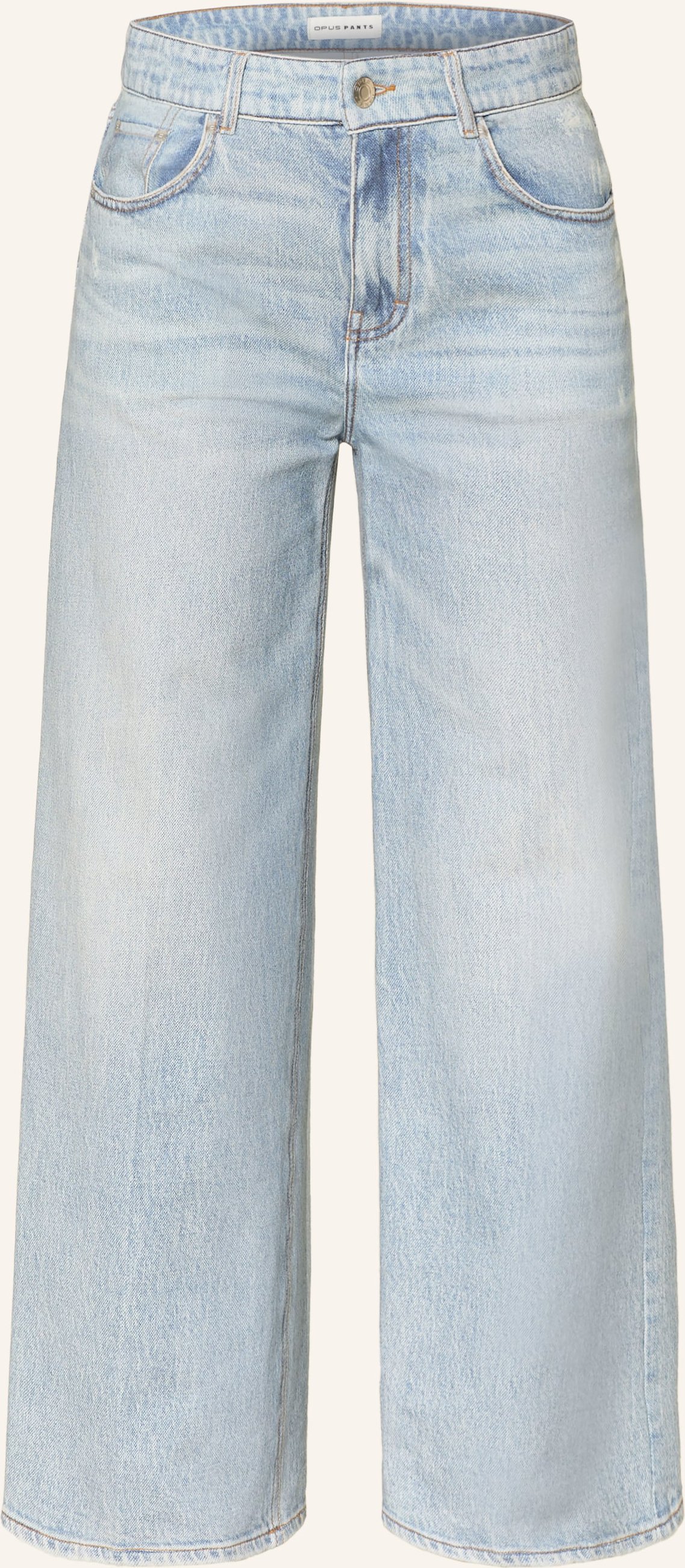 Opus Pants Wide Leg Jeans Calina blau