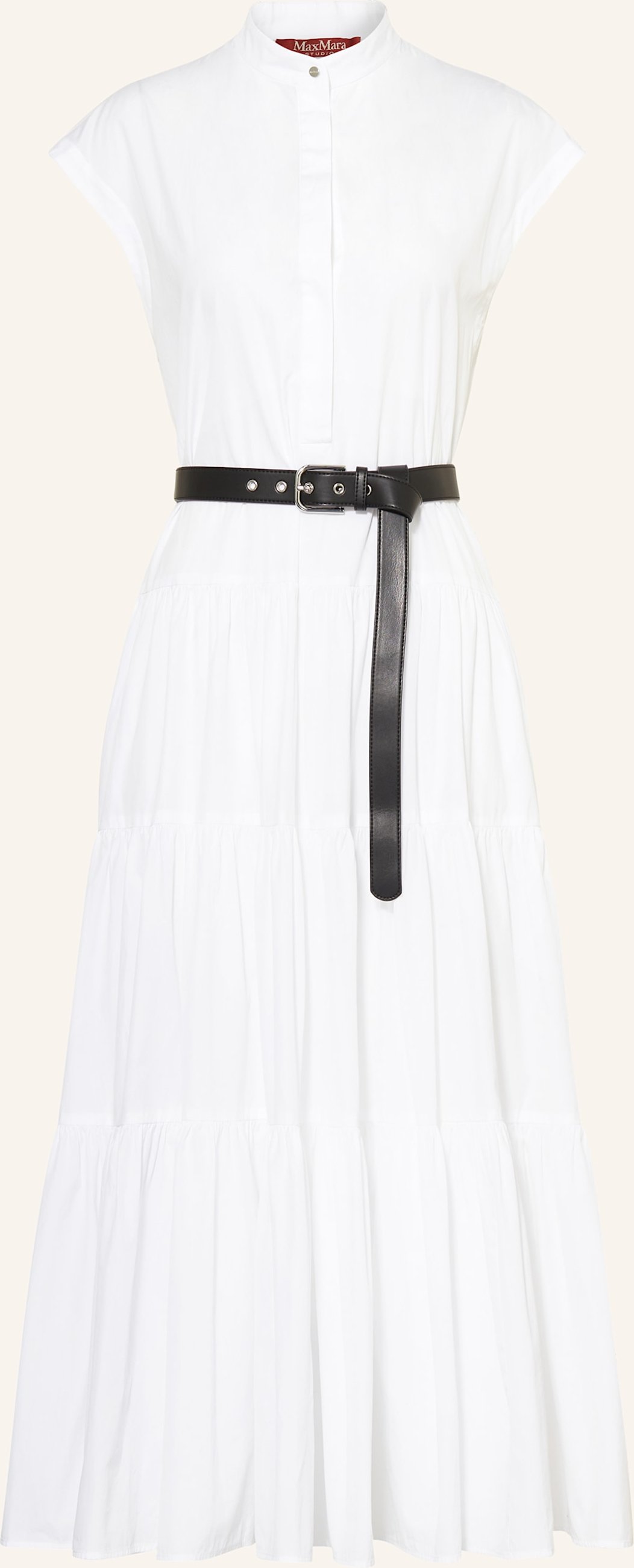 Thumbnail - Max Mara Studio Kleid Bairo weiss