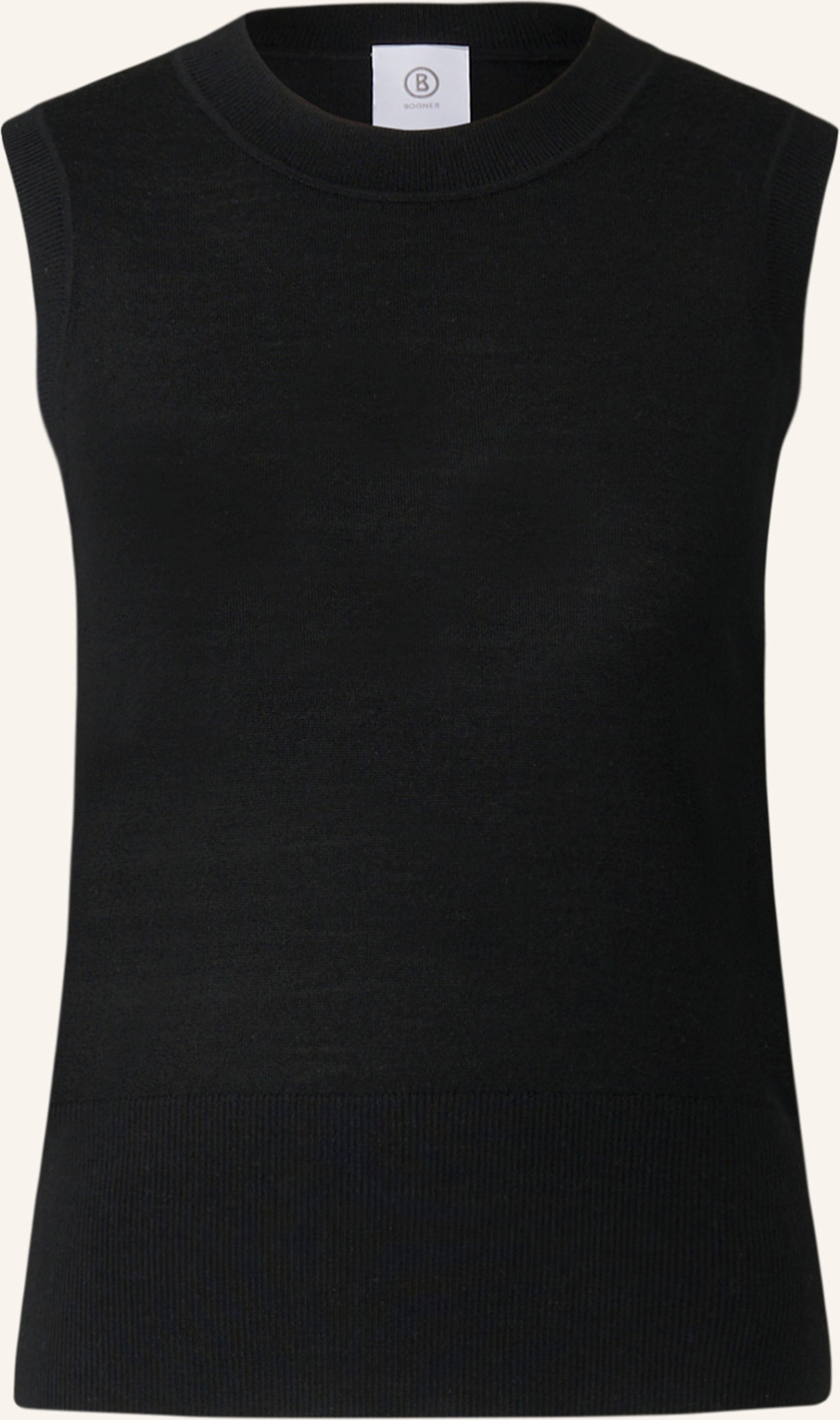 Bogner Stricktop Isola schwarz