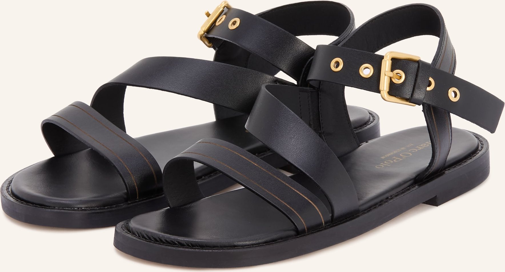 Marc O'polo Sandalen schwarz