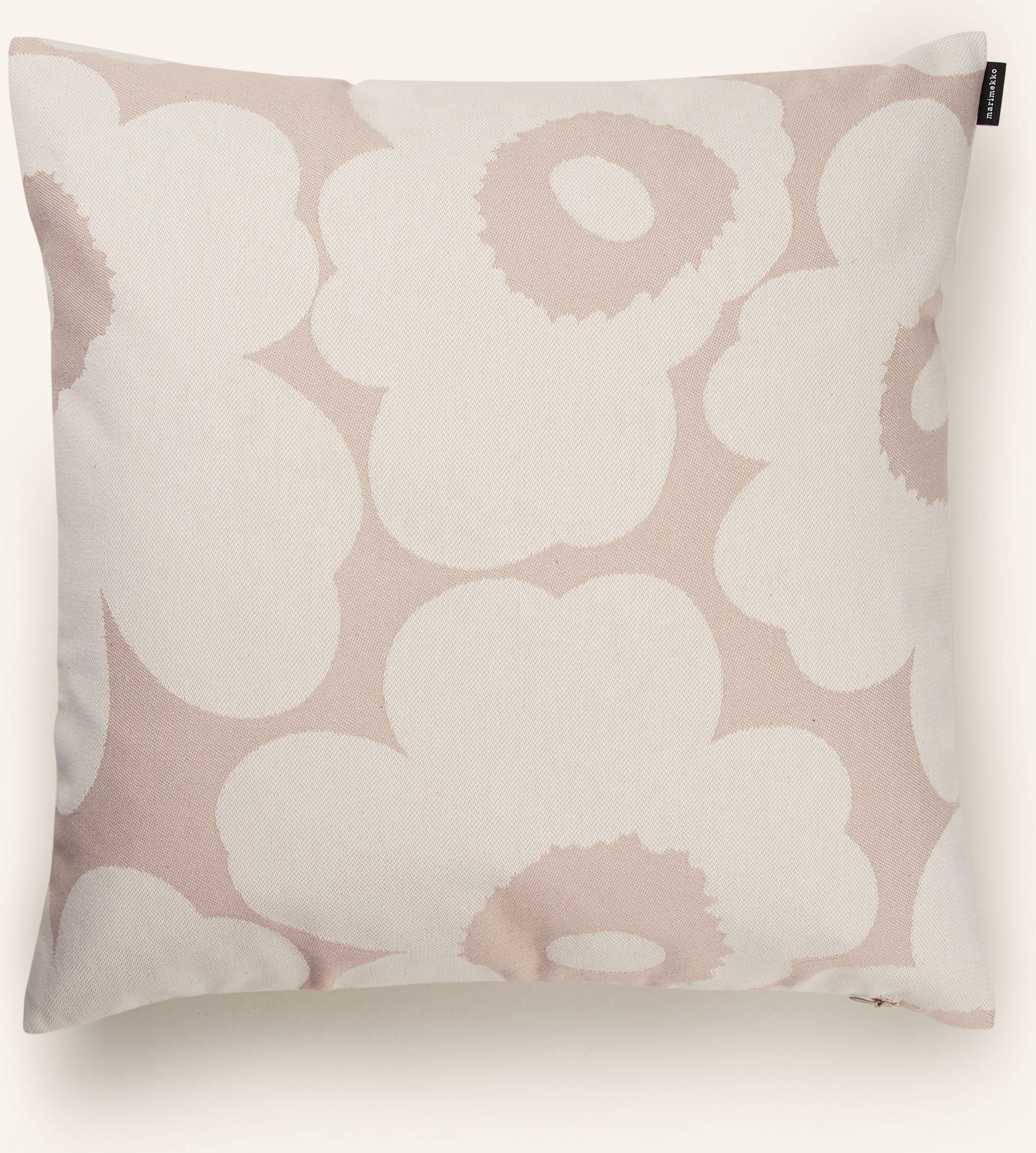 Marimekko Dekokissenhülle Unikko beige