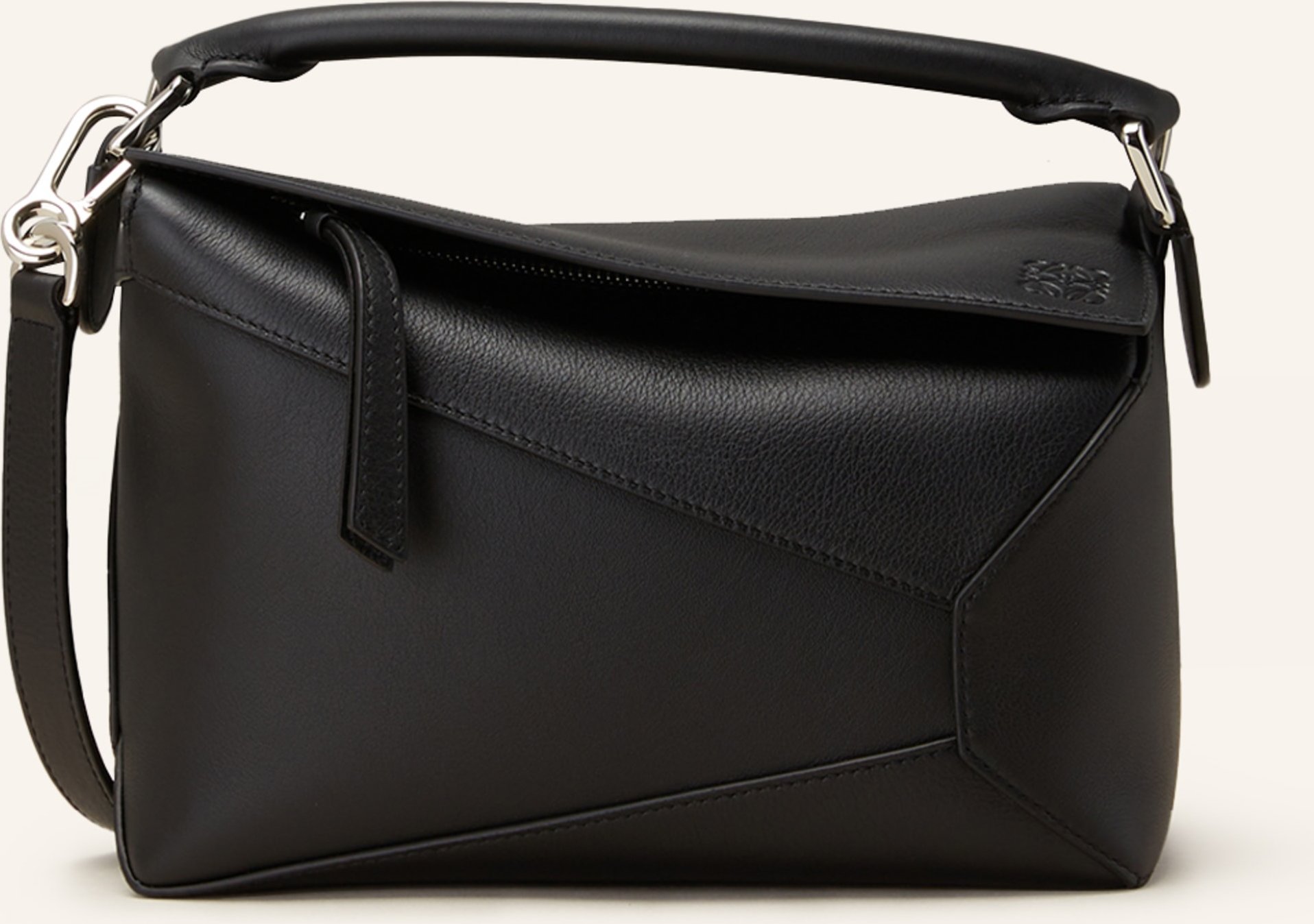 Thumbnail - Loewe Handtasche Puzzle Small schwarz