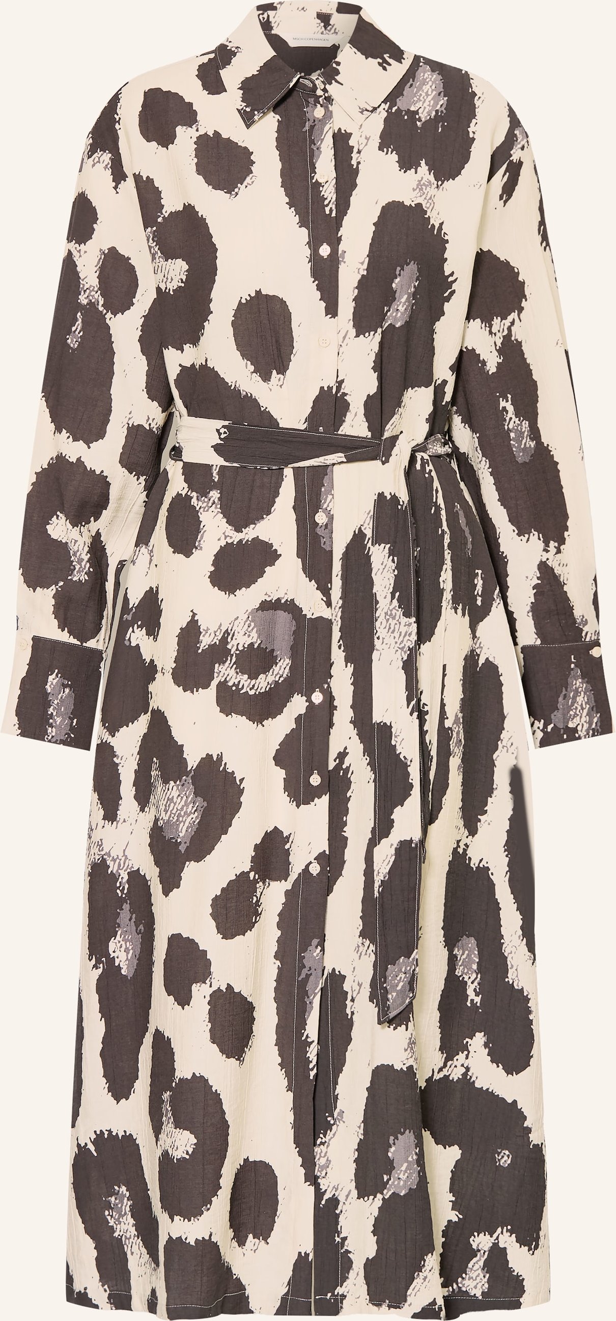 Msch Copenhagen Hemdblusenkleid Mschkaralie Jusia beige