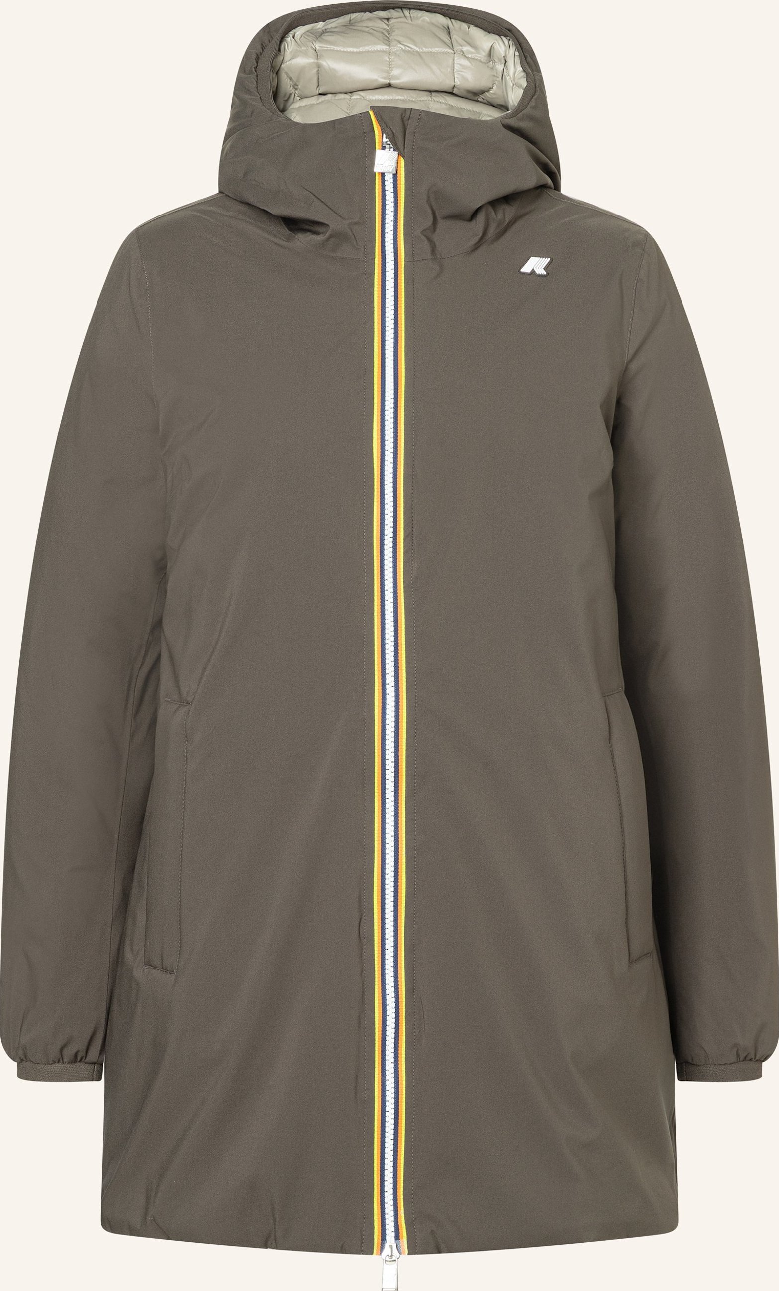 K-Way Winterjacke Sophie St Thermo Double Zum Wenden gruen