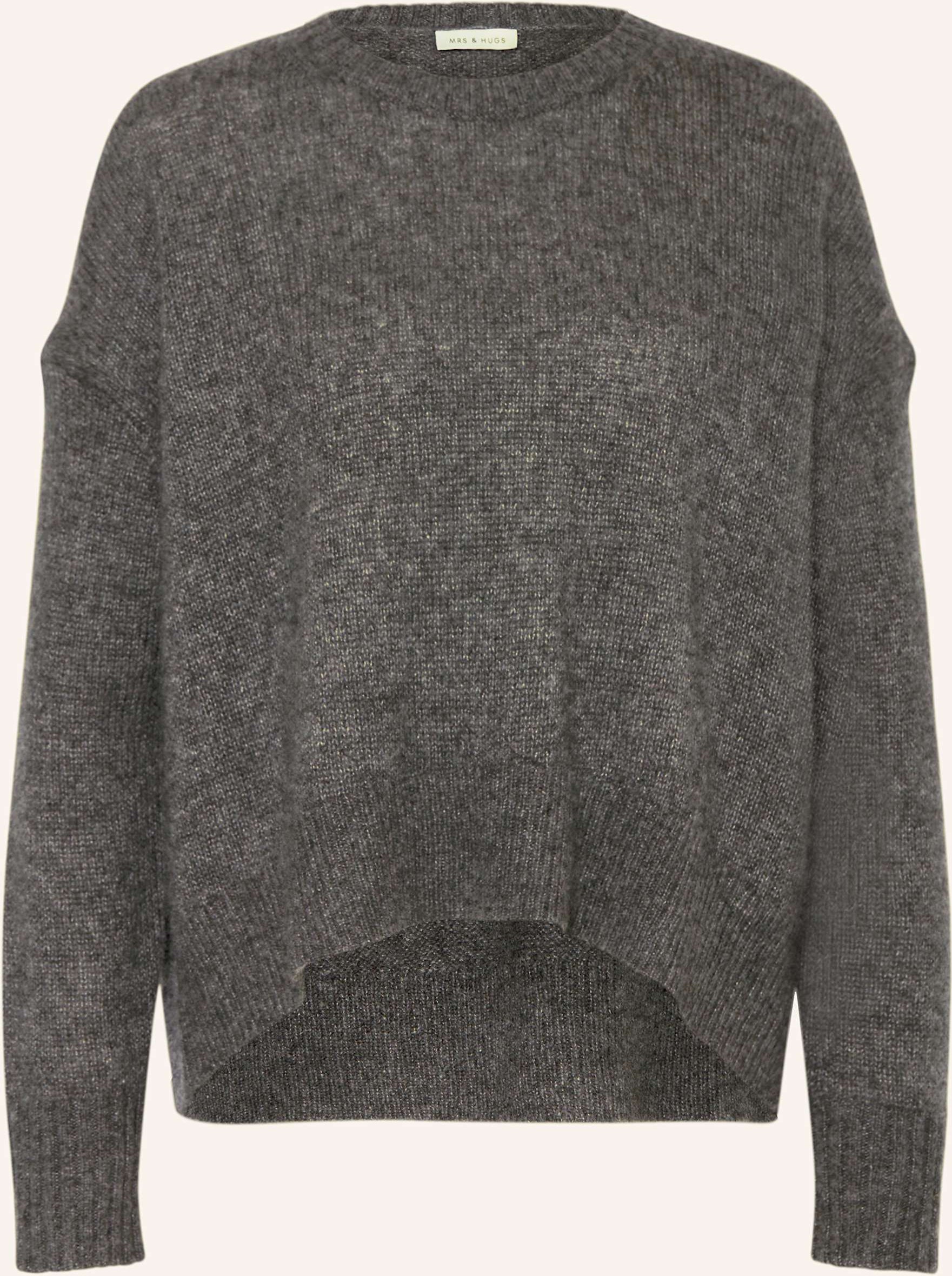 Mrs & Hugs Cashmere-Pullover grau