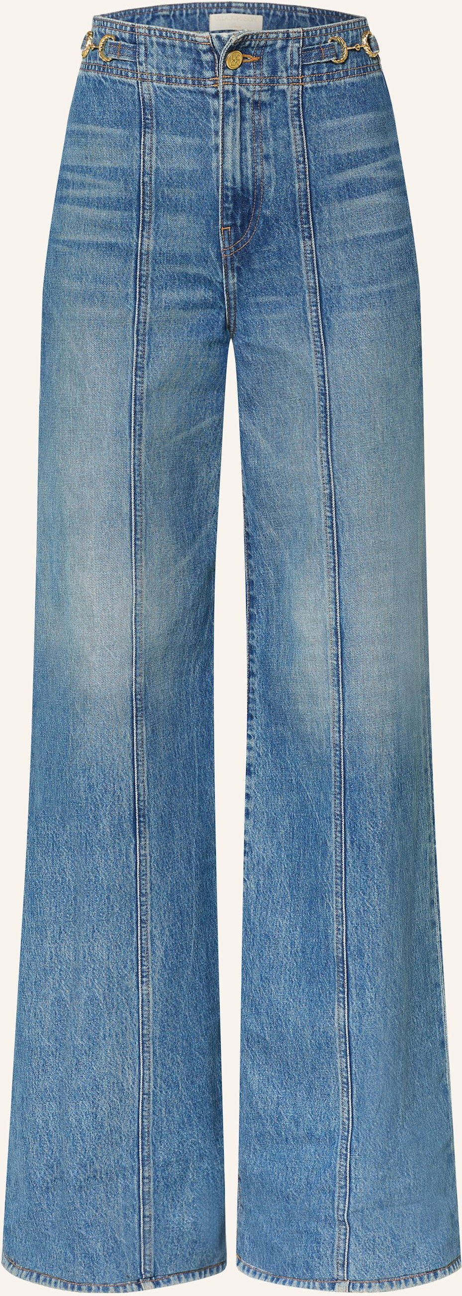 Thumbnail - Ulla Johnson Flared Jeans The Delphine blau