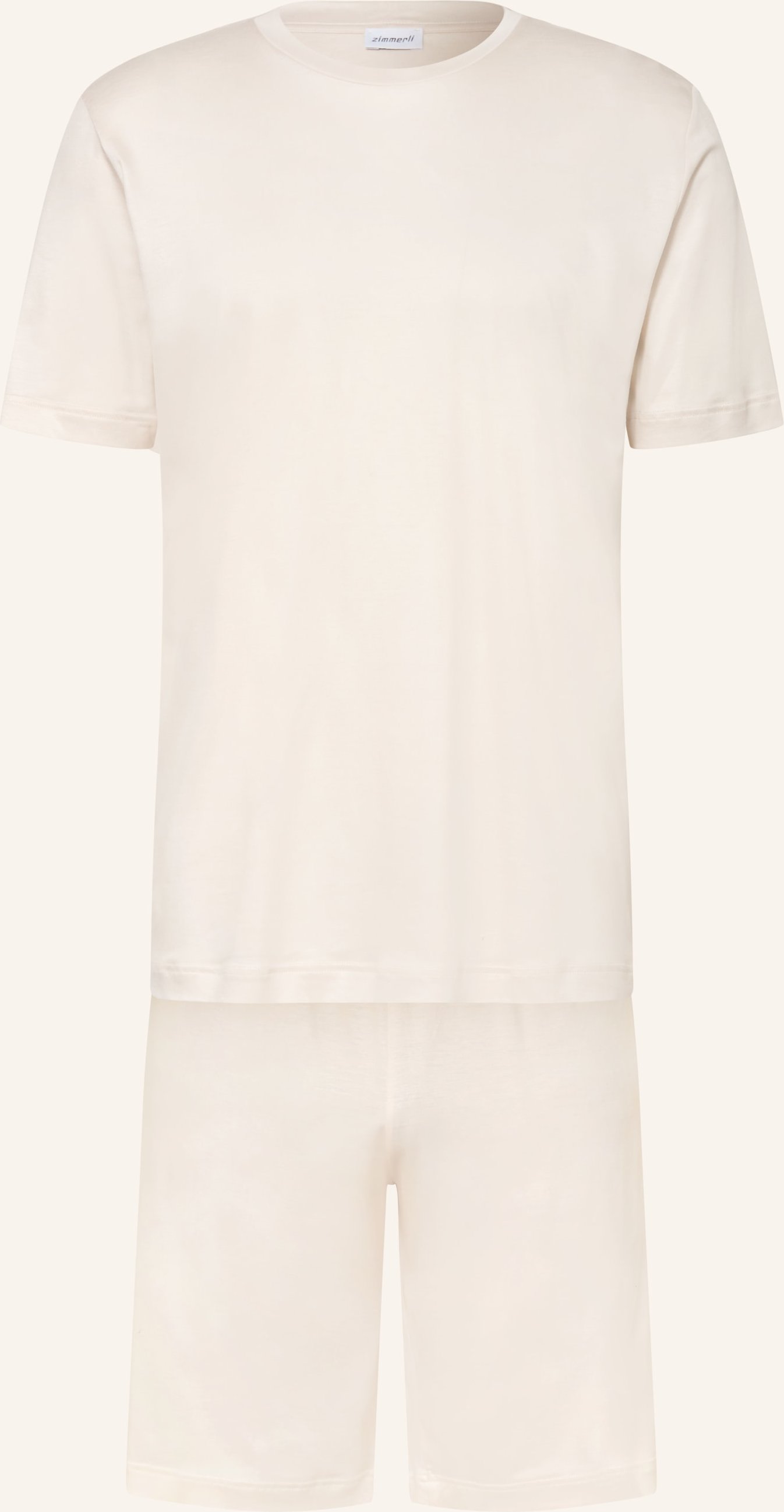 Zimmerli Shorty-Schlafanzug Sustainable Luxury beige