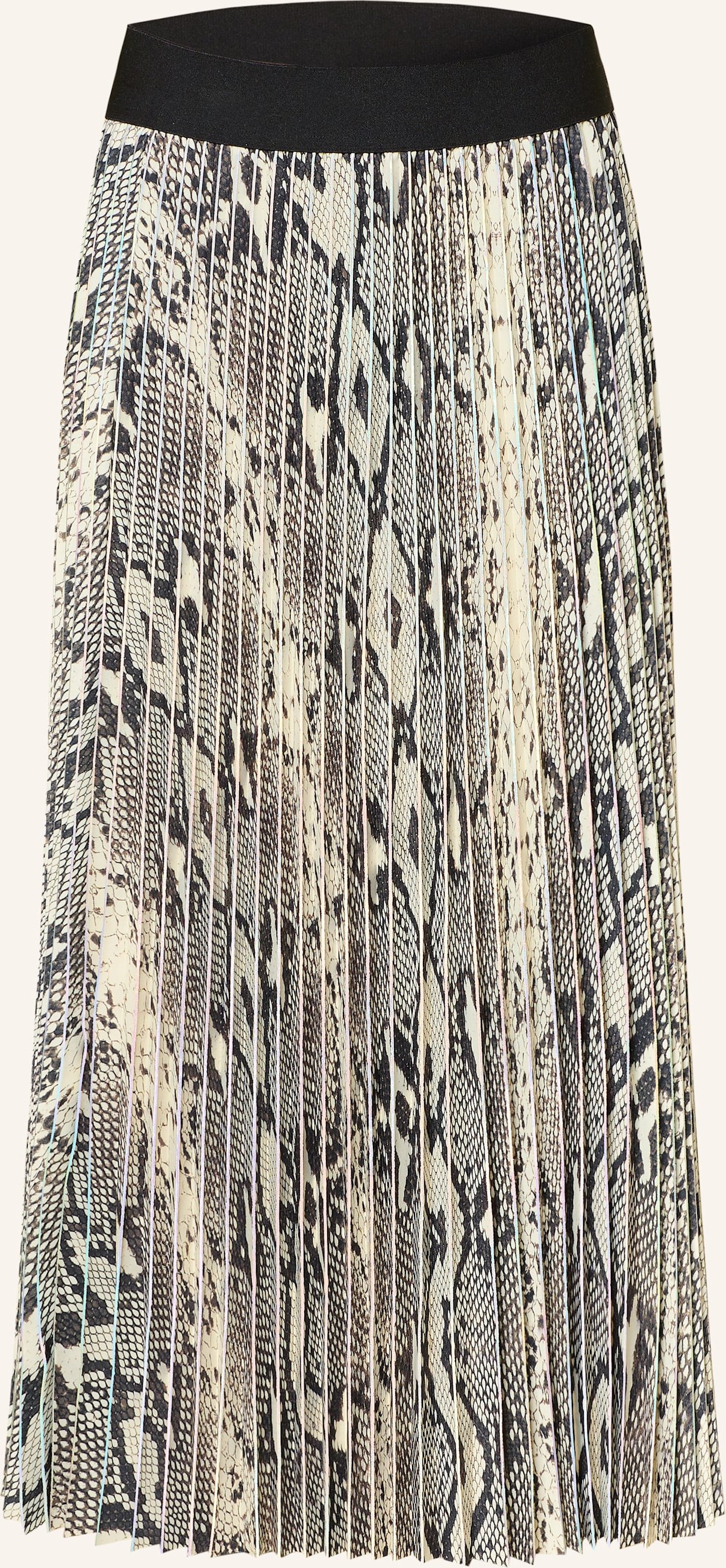 Essentiel Antwerp Faltenrock Indira beige