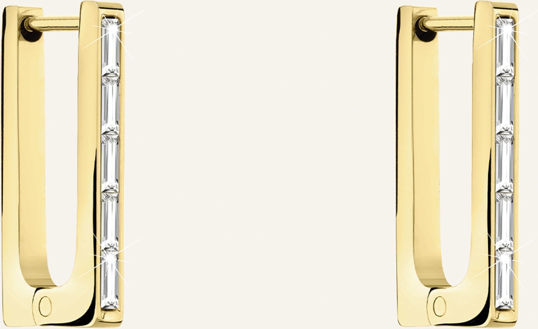 Liebeskind Creolen Aus Edelstahl gold