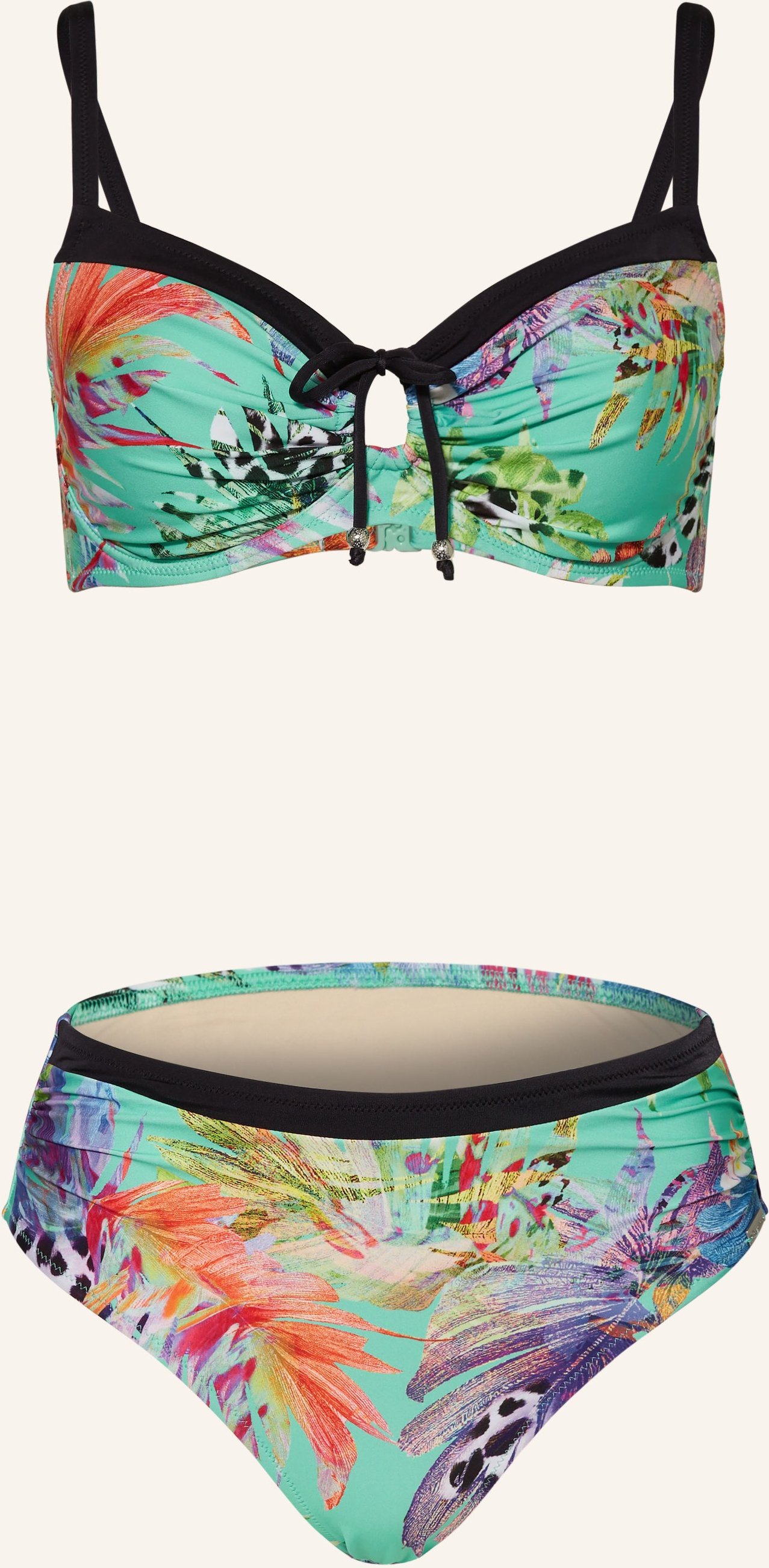 Charmline Bügel-Bikini Aquarius Fantasy blau