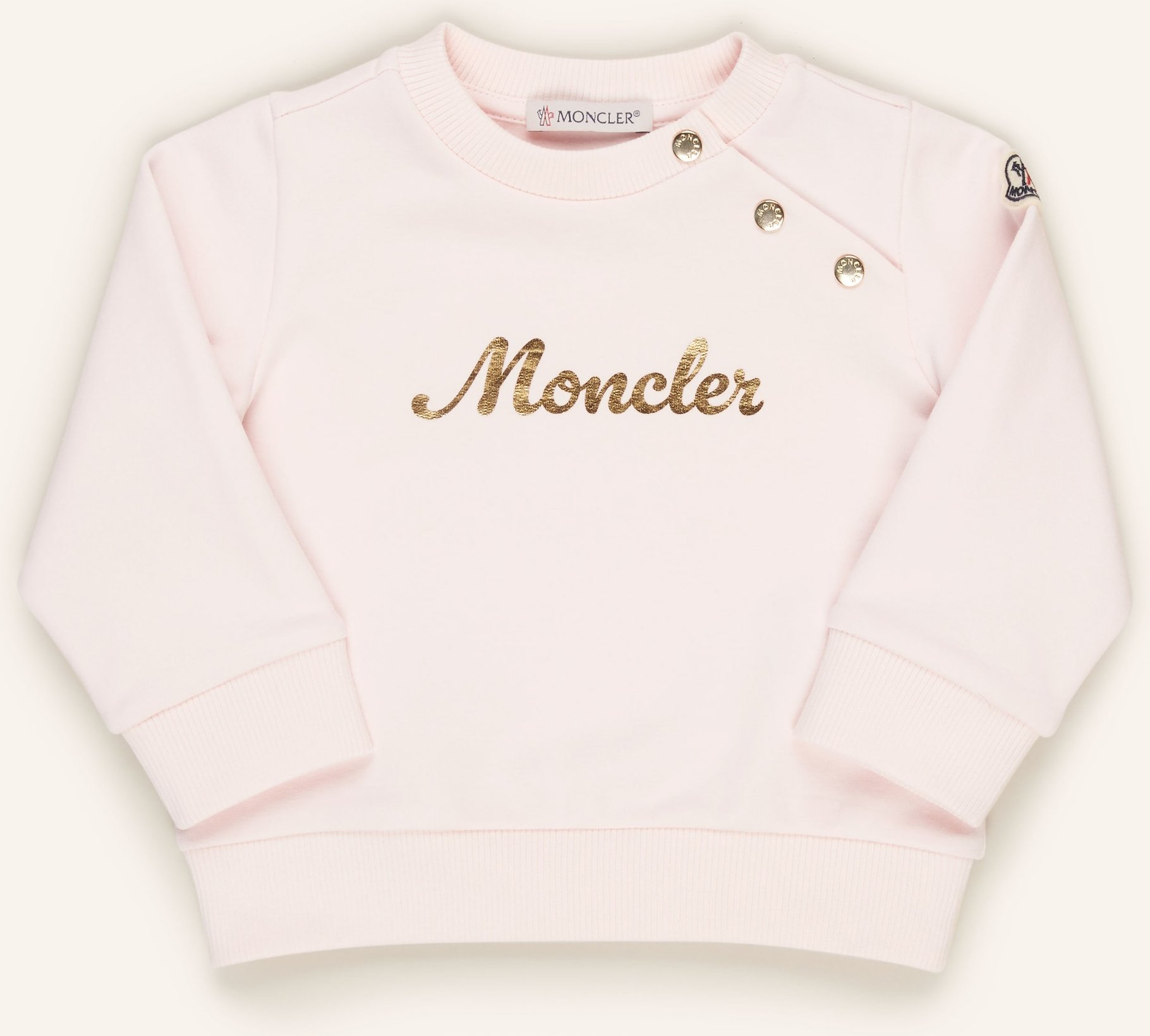 Moncler Enfant Sweatshirt rosa