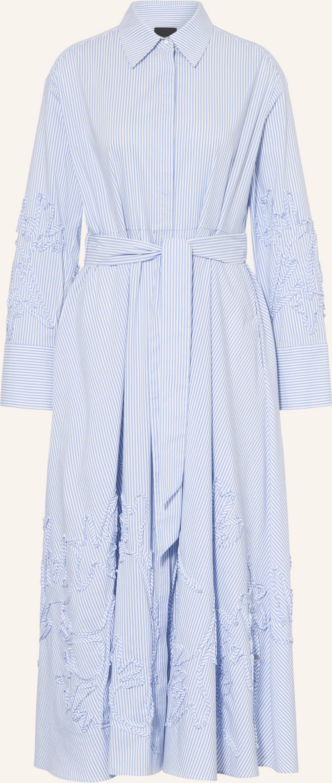 Marc Cain Hemdblusenkleid blau