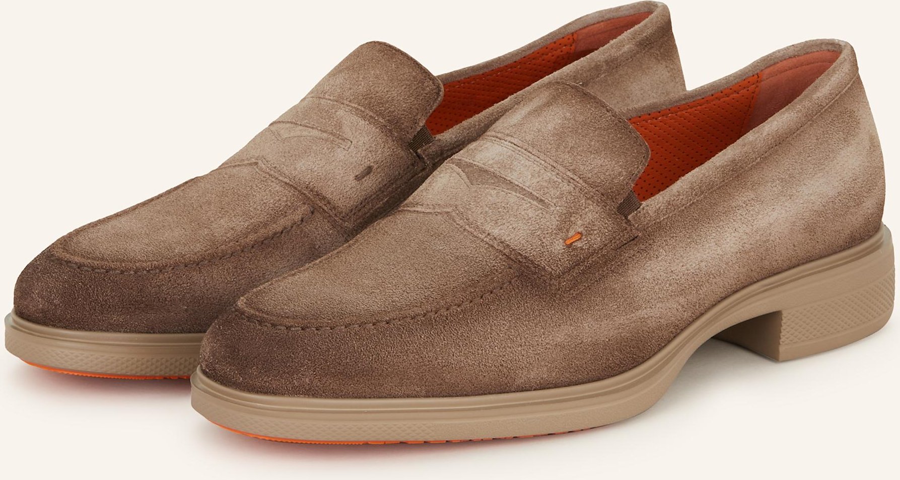 Santoni Penny-Loafer Easy braun