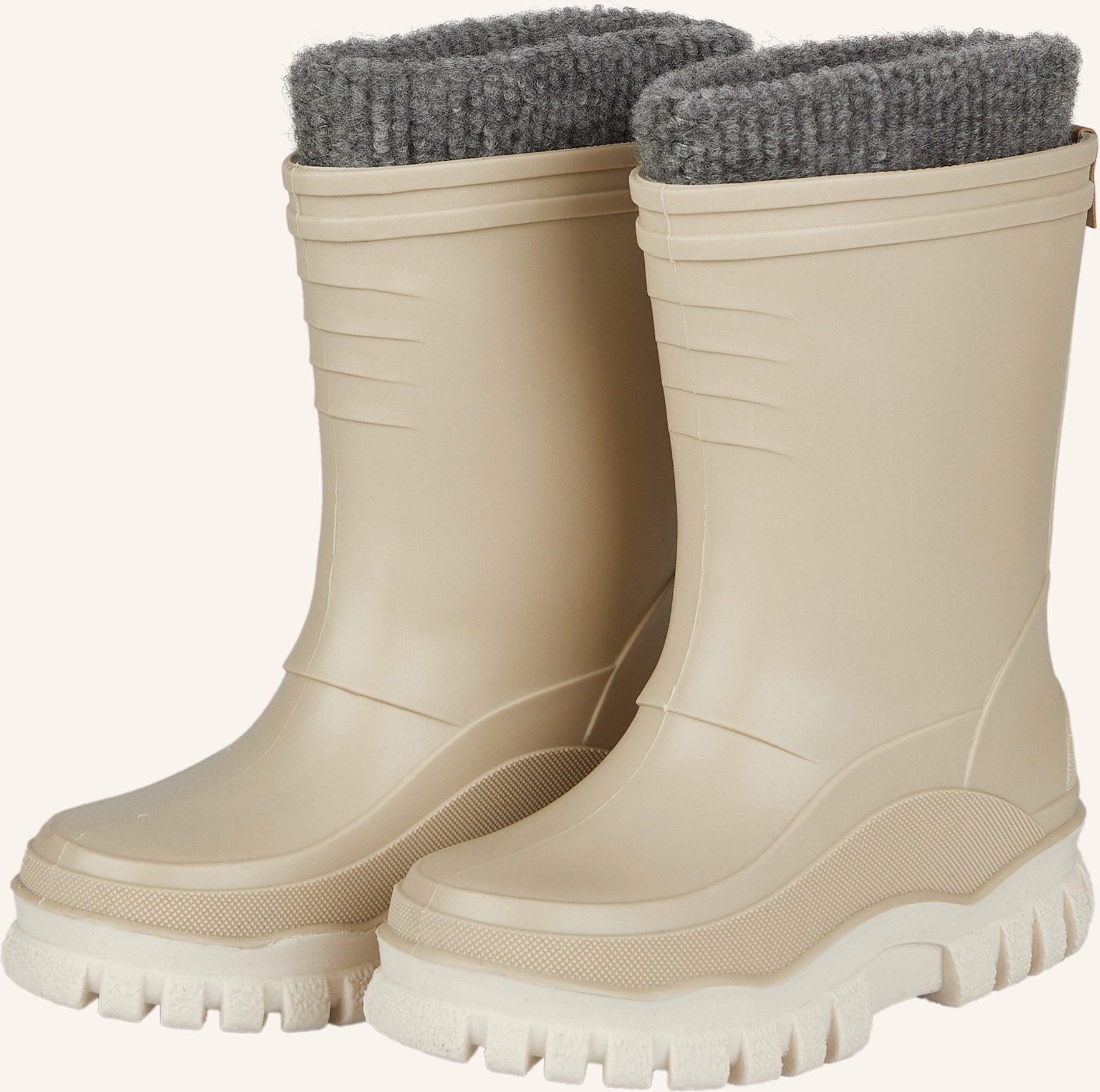Thumbnail - Sterntaler Gummistiefel Uni Gefüttert beige