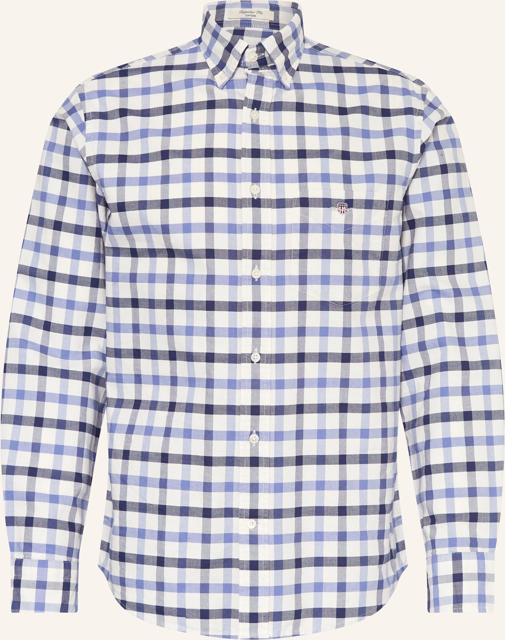 Thumbnail - Gant Oxfordhemd Regular Fit blau
