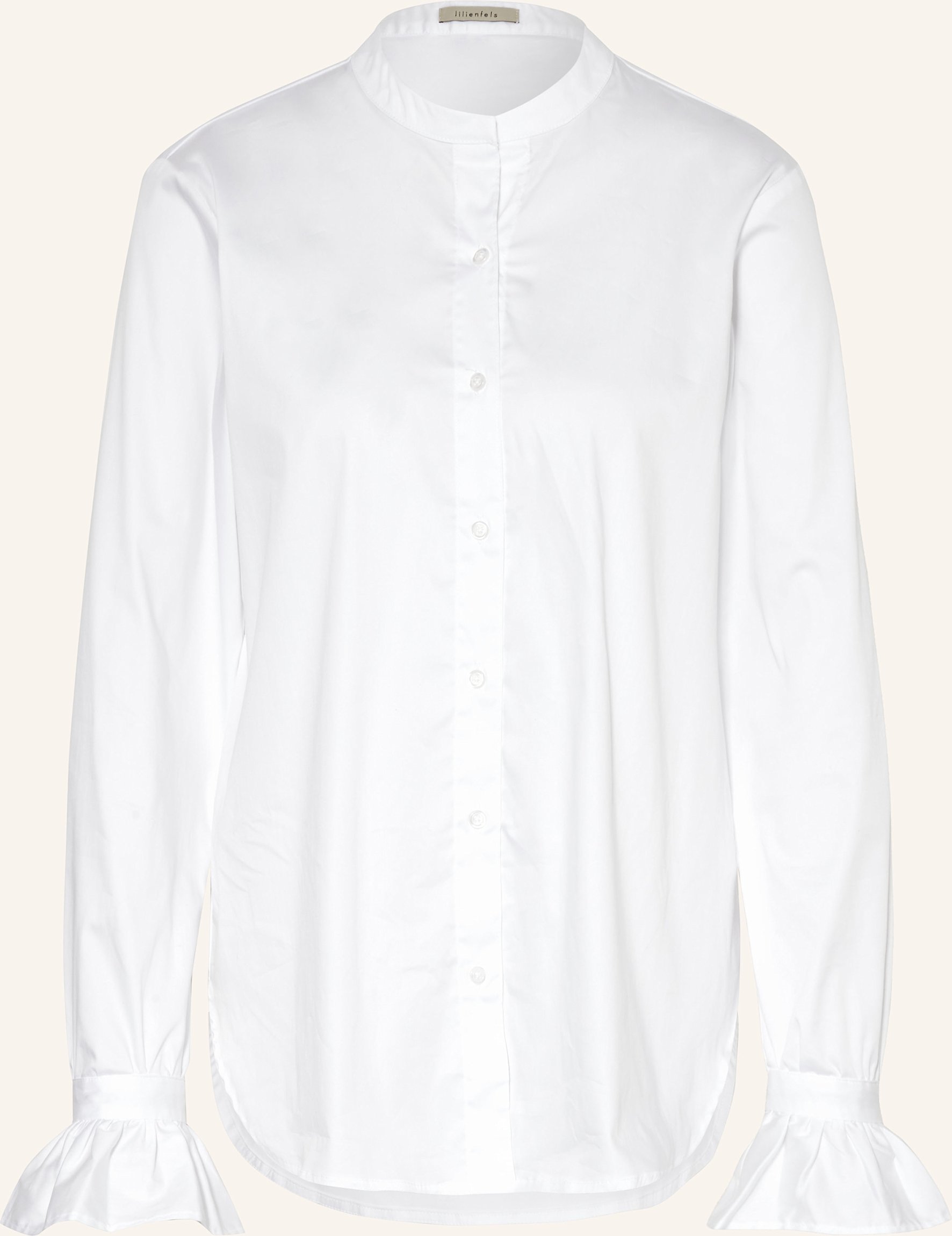 Thumbnail - Lilienfels Bluse Mit Rüschen weiss