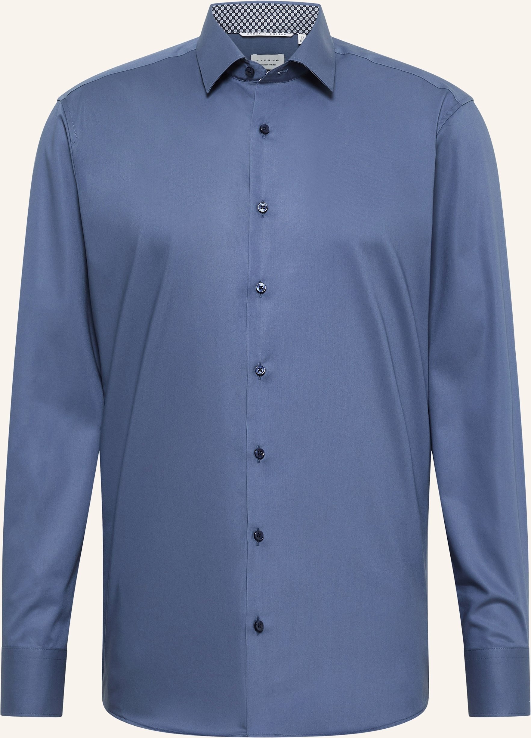 Thumbnail - Eterna Hemd Slim Fit blau