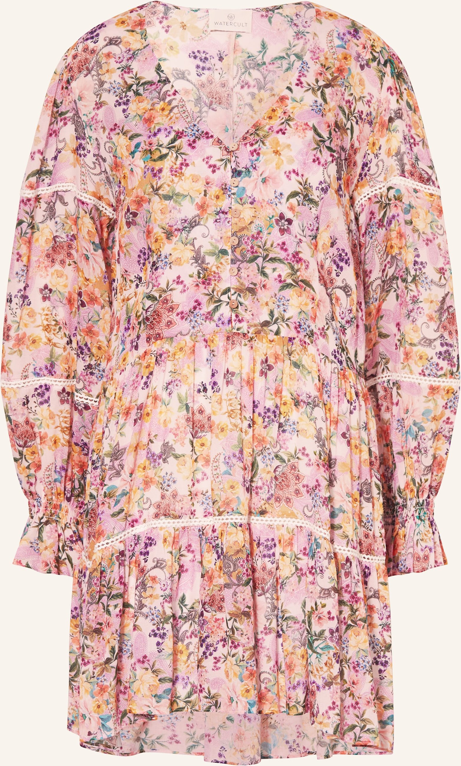 Watercult Strandkleid Pretty Boho rosa