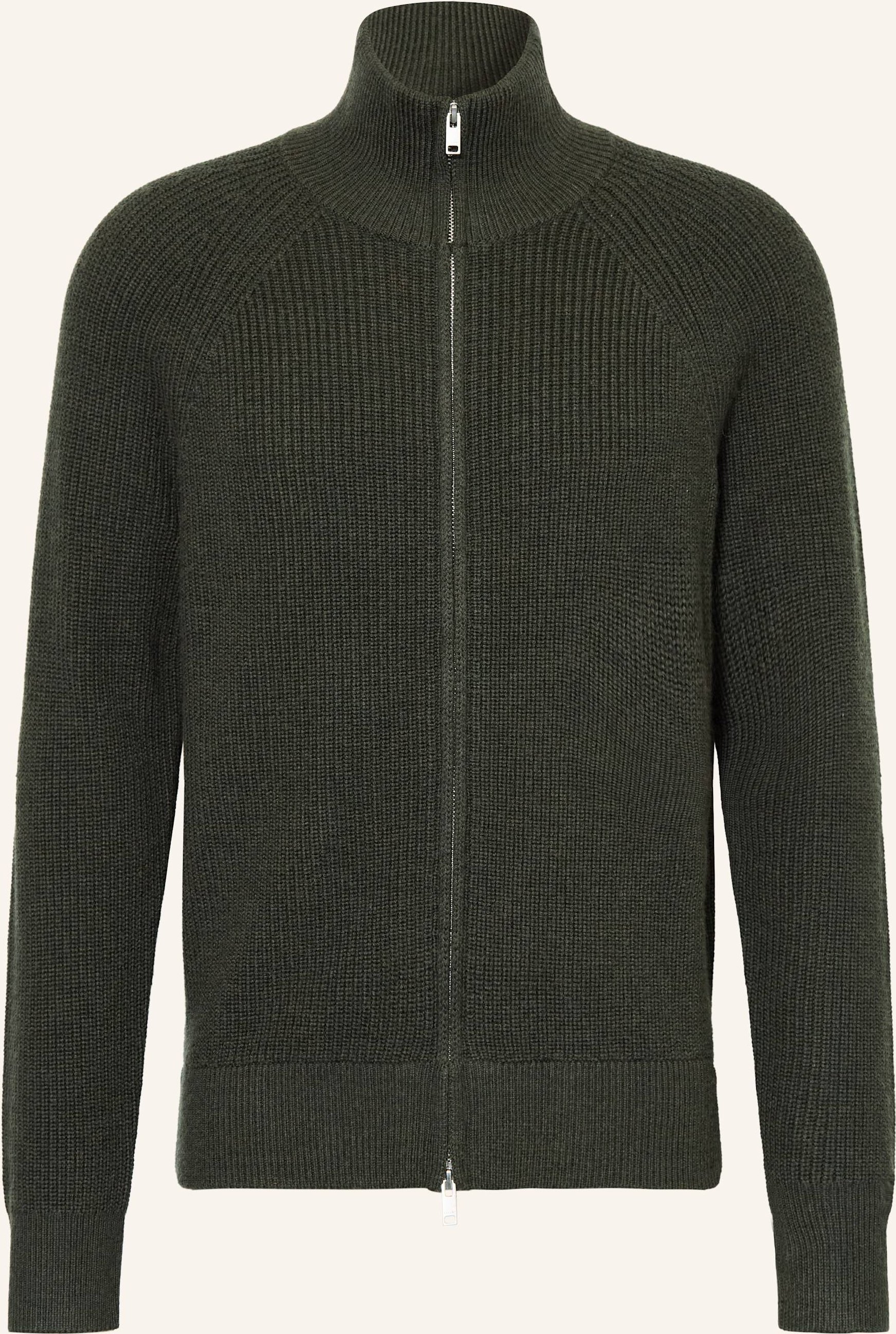 Thumbnail - Isabel Marant Strickjacke Benett Aus Merinowolle gruen