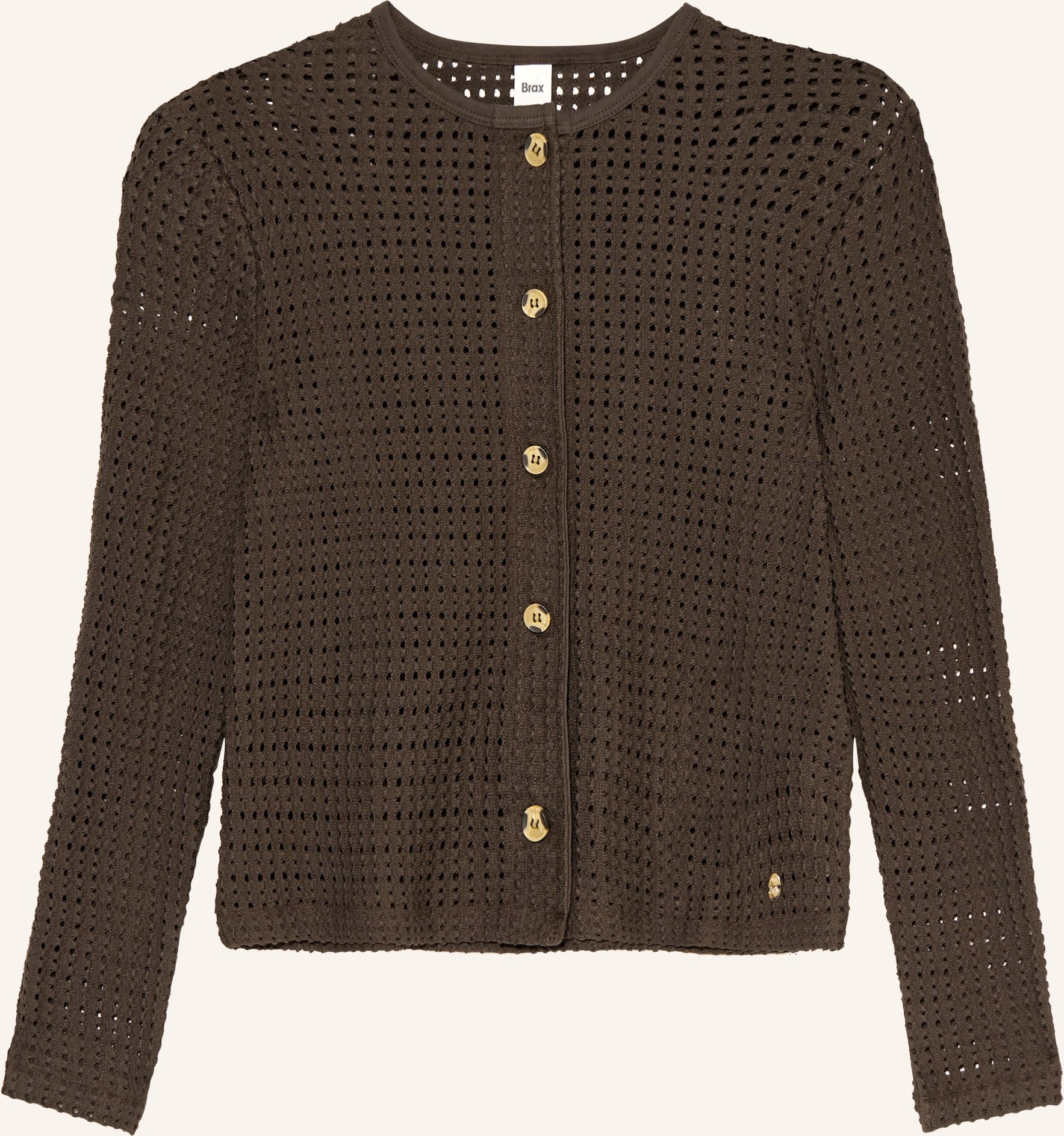 Brax Strickjacke Brenda gruen