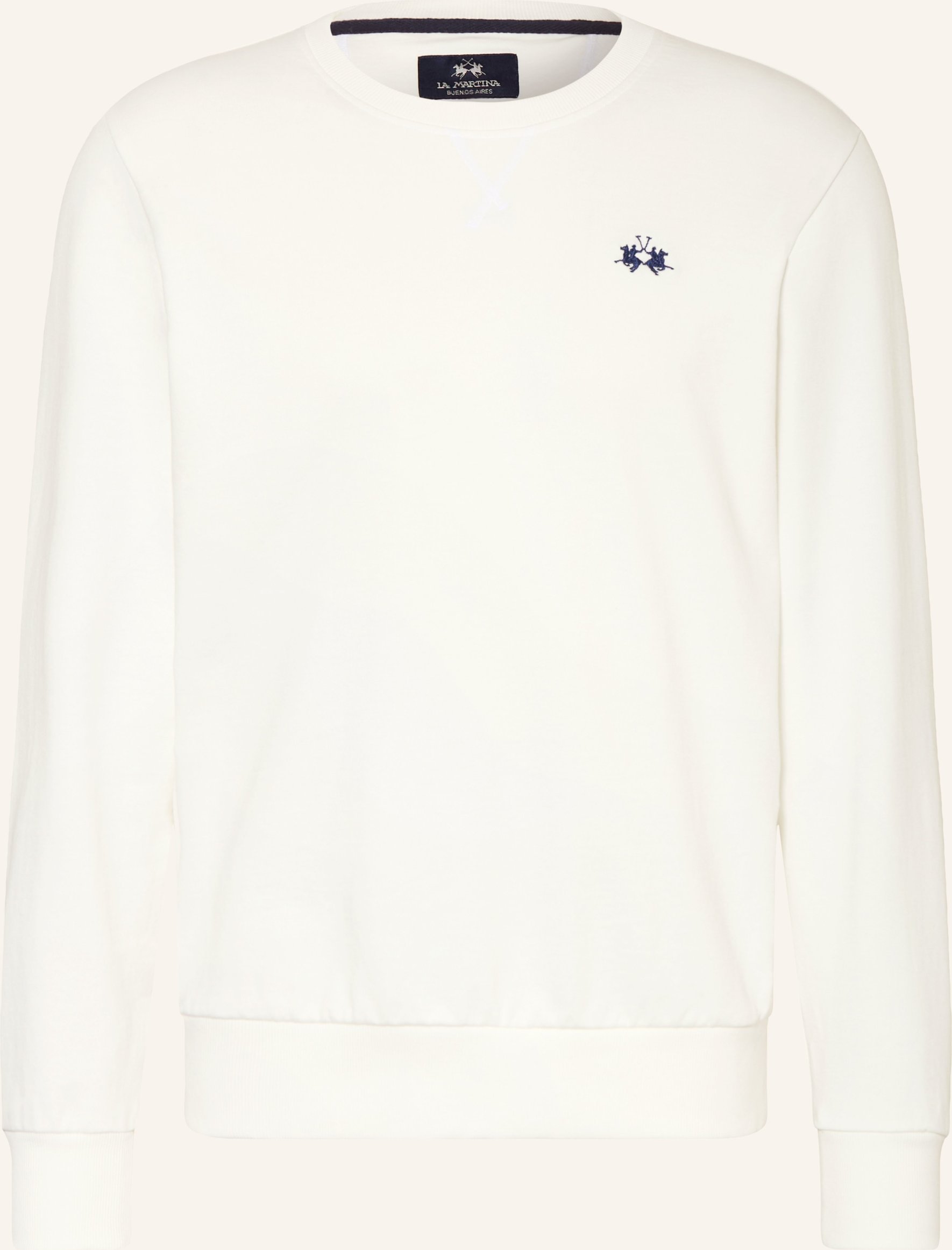 La Martina Sweatshirt weiss