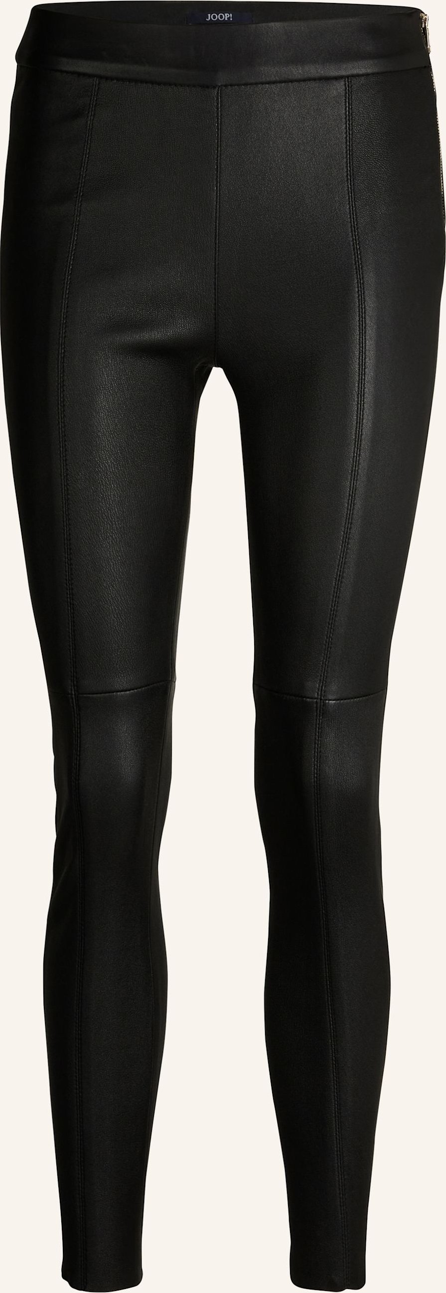 Joop! Lederhose schwarz