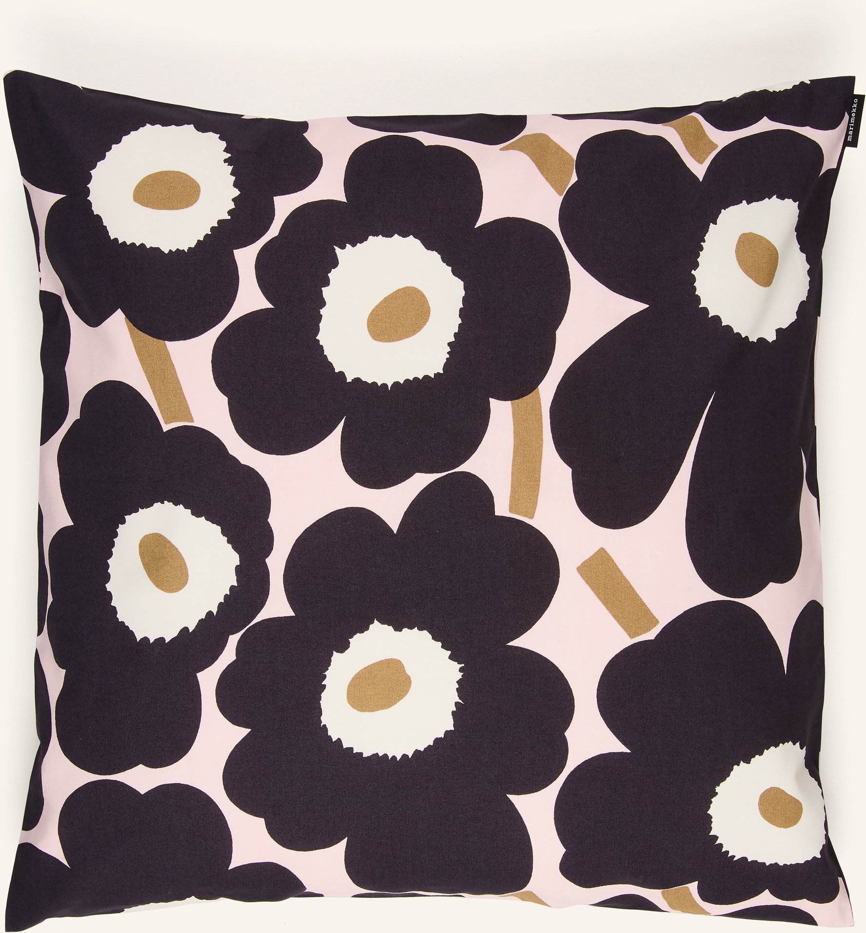 Marimekko Kissenhülle Pieni Unikko schwarz