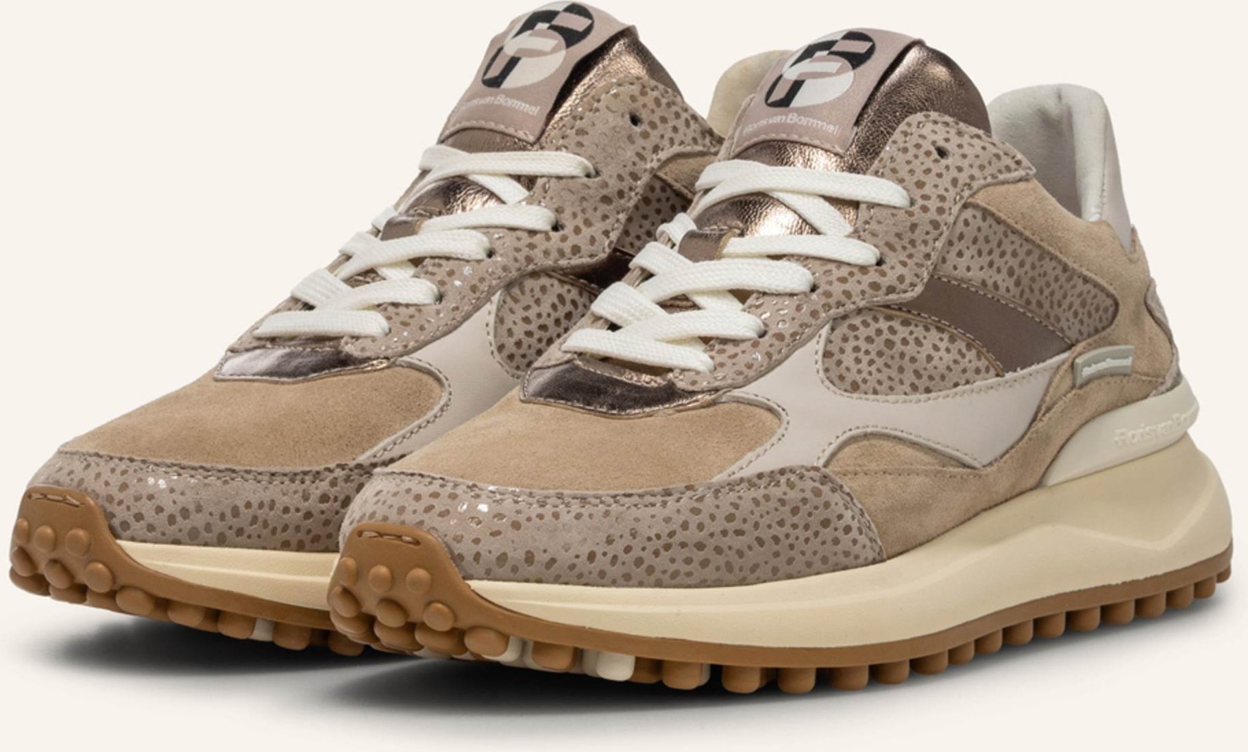 Floris Van Bommel Sneaker Noppi 41 beige